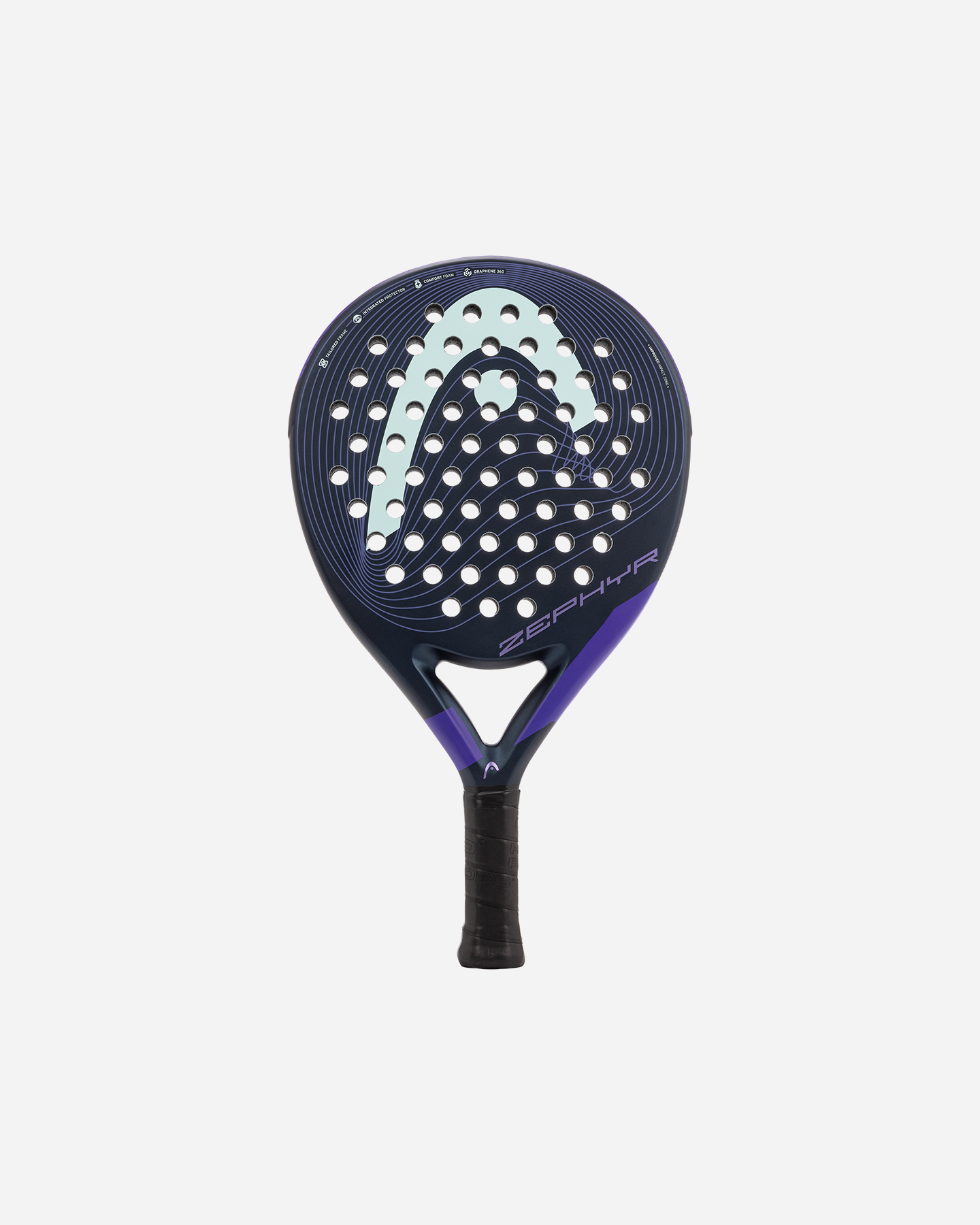 Racchetta padel intermedia HEAD ZEPHYR PADEL - Nero - 0 | Cisalfa Sport