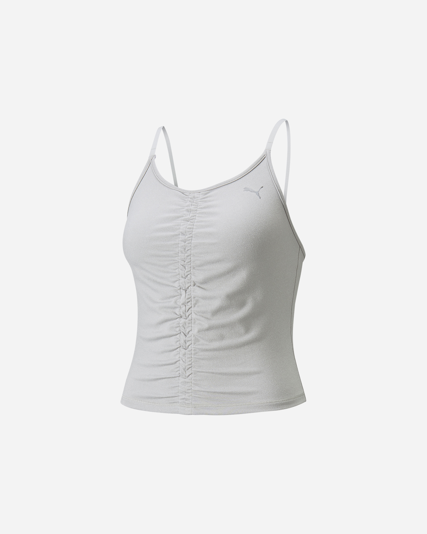 Canotta training PUMA STUDIO FOUNDATION RUCHED W - Grigio - 0 | Cisalfa Sport