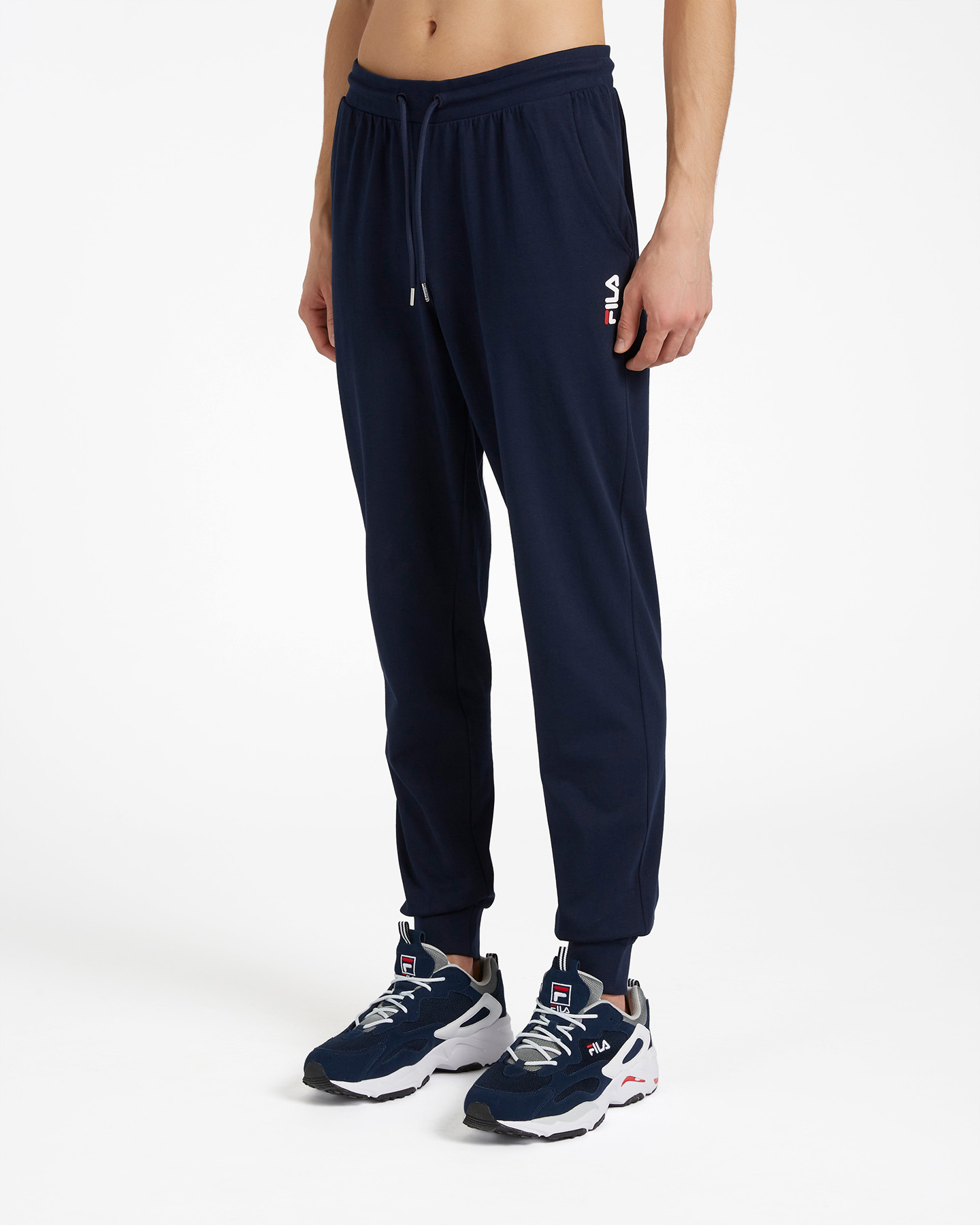 Pantalone FILA BASIC M - Blu - 2 | Cisalfa Sport