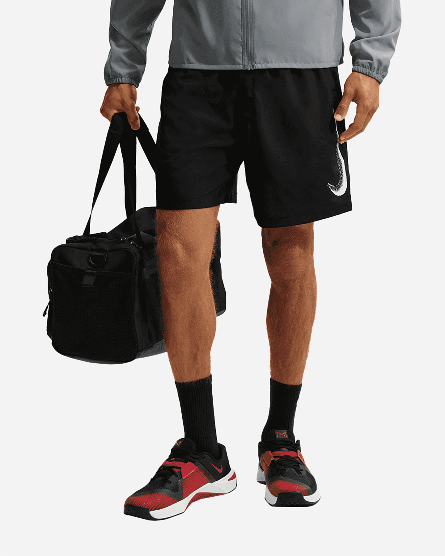 Dri Fit Form Gfx Hbr Big Logo 7in M - Pantalone Training - Uomo - Nero