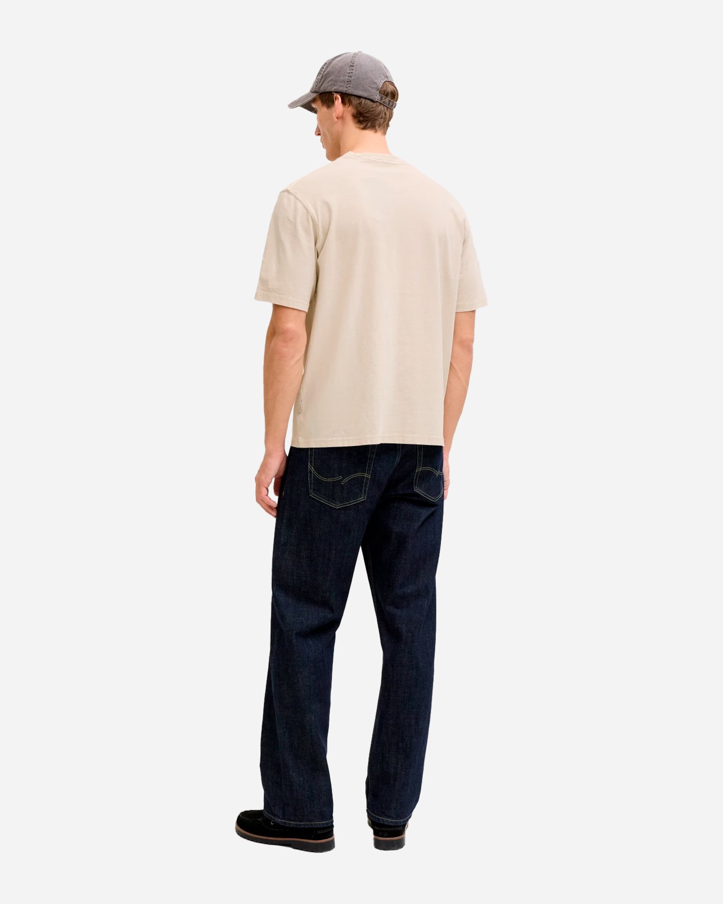 T-shirt JACK & JONES AIDEN M - Beige - 2 | Cisalfa Sport