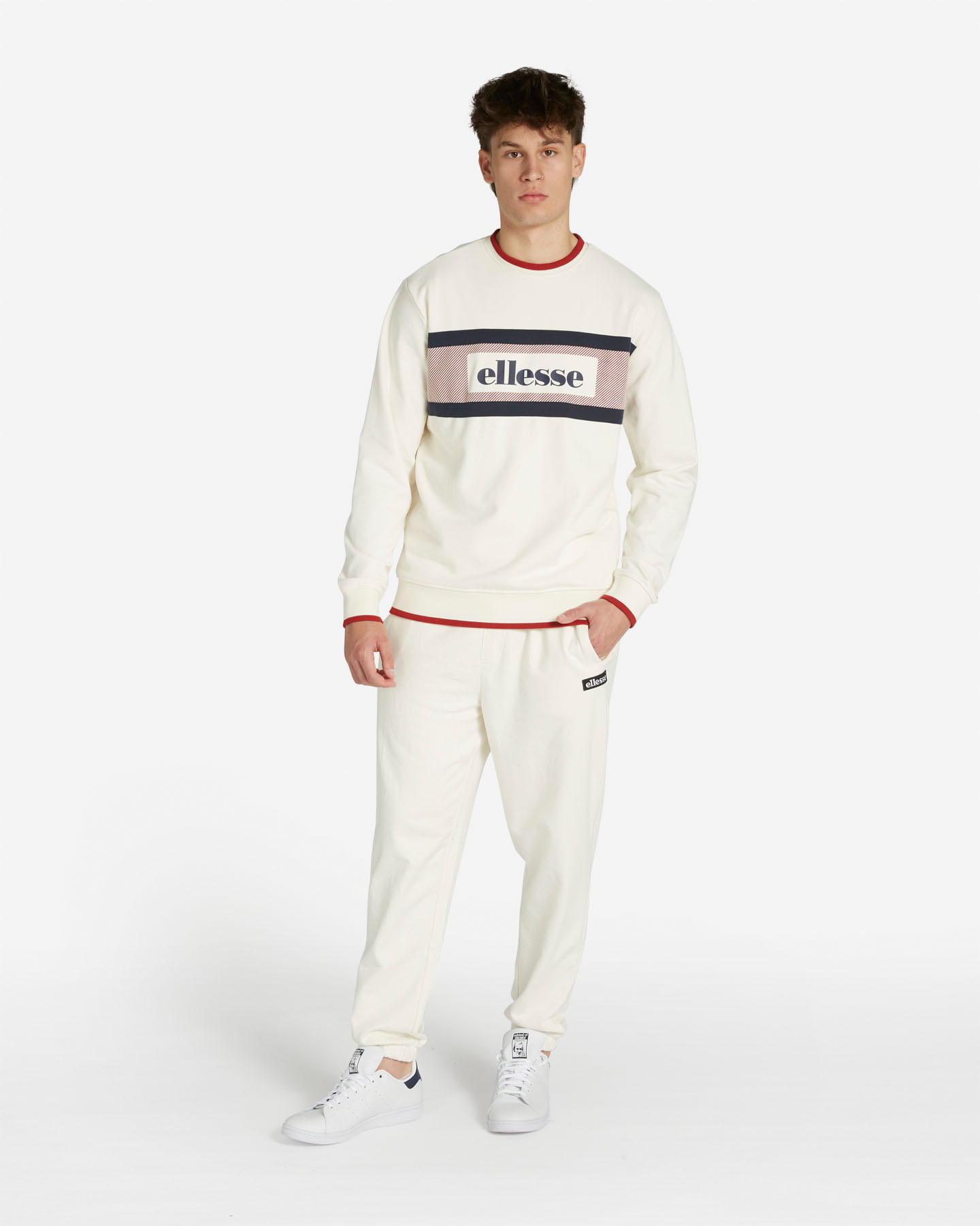 Felpa ELLESSE BASIC M - Bianco - 1 | Cisalfa Sport