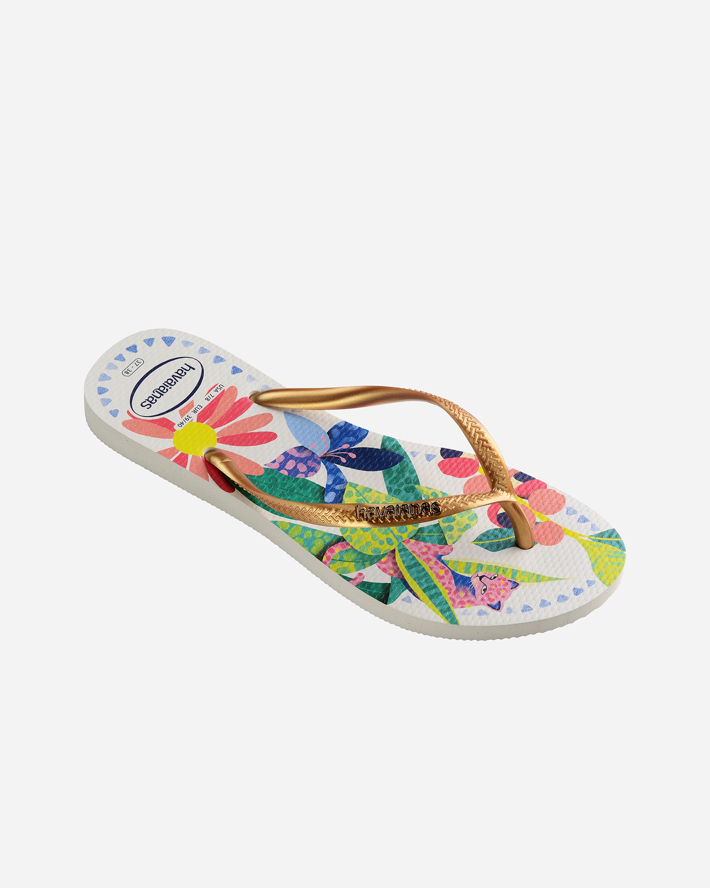 Infradito HAVAIANAS SLIM TROPICAL W - Bianco - 2 | Cisalfa Sport