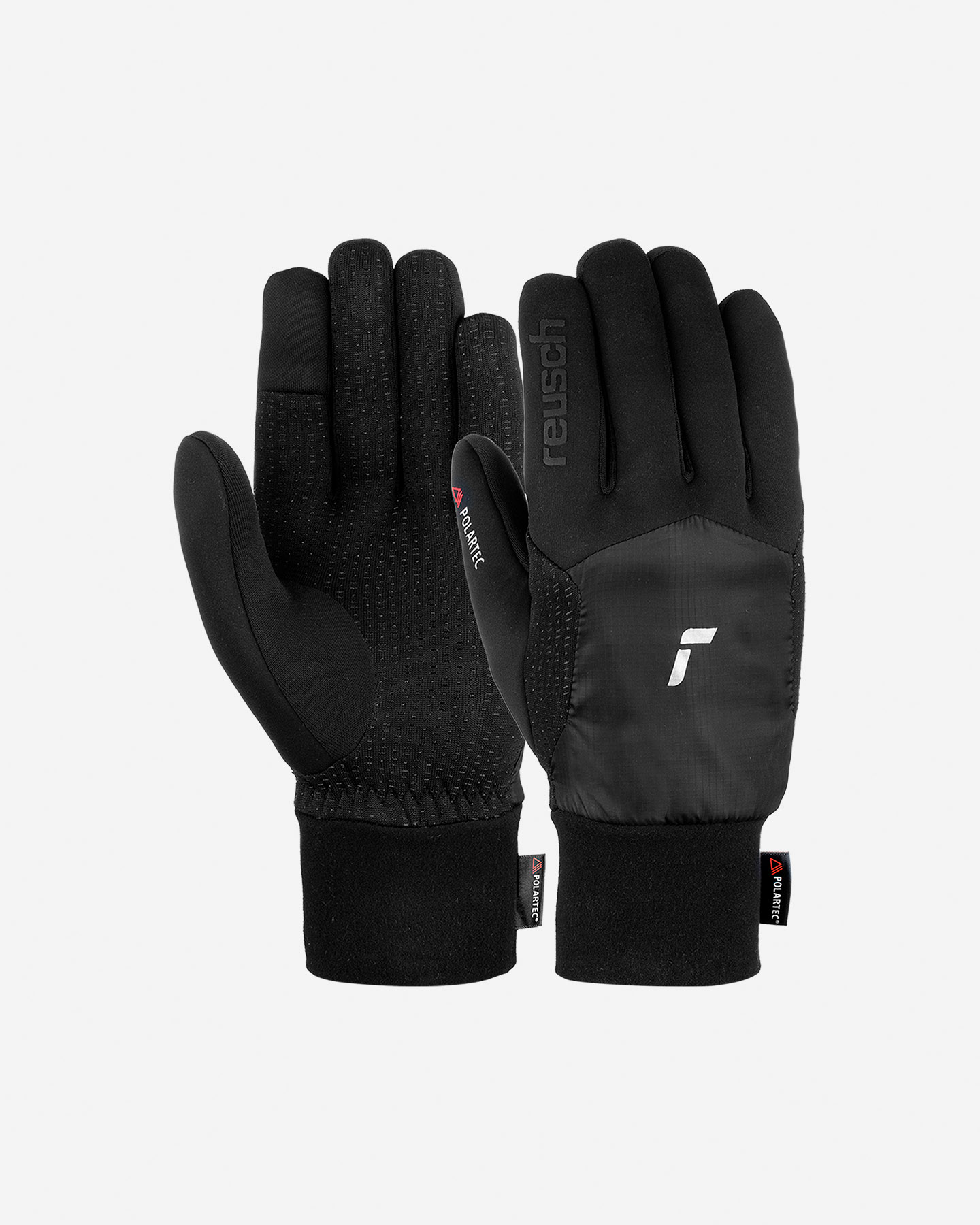 Guanti REUSCH GARHWAL HYBRID TOUCH-TEC - Nero - 0 | Cisalfa Sport