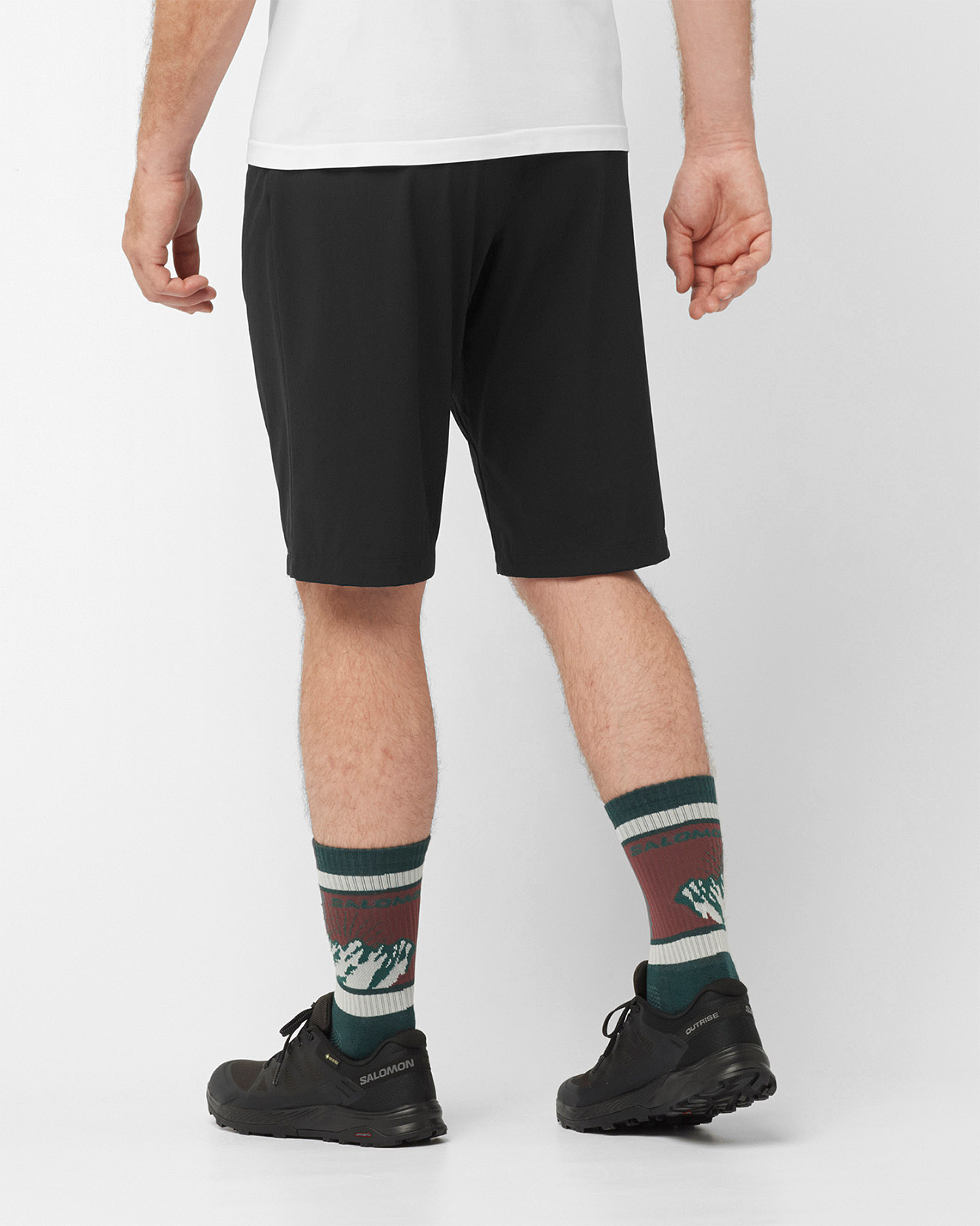 Pantaloncini SALOMON WAYFARER M - Nero - 2 | Cisalfa Sport