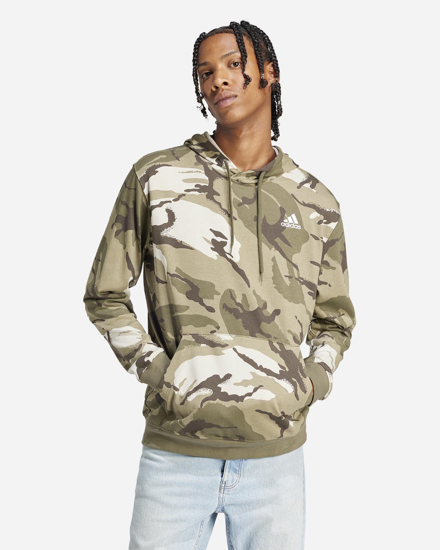 Felpa ADIDAS BRAND LOVE M - Verde - 1 | Cisalfa Sport