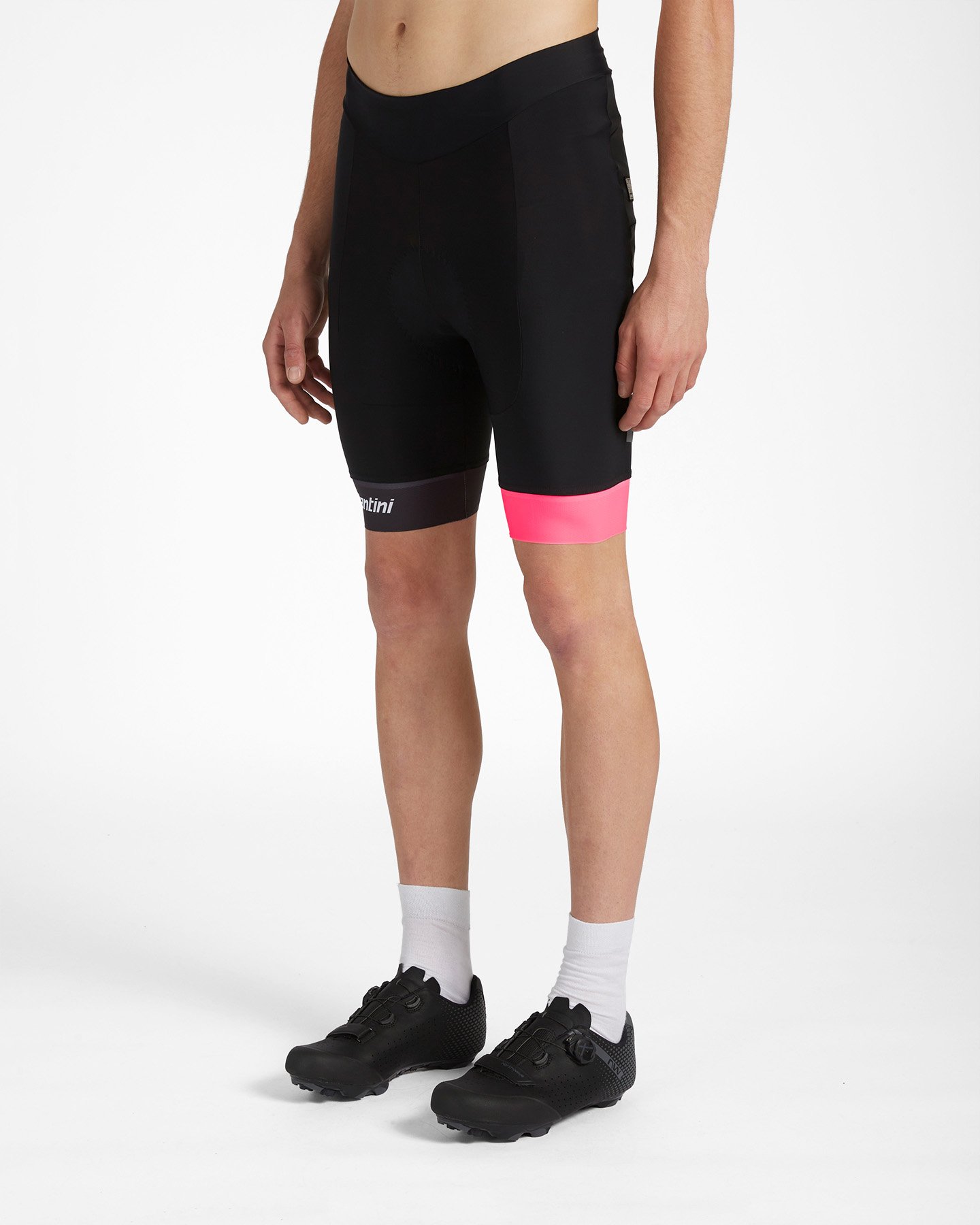 Short ciclismo SANTINI RACING VIRTUS + ECO MAX W - Nero - 2 | Cisalfa Sport