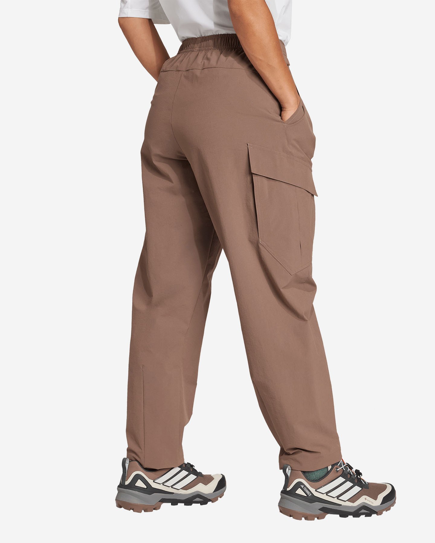 Pantalone outdoor ADIDAS CARGO W - Marrone - 2 | Cisalfa Sport