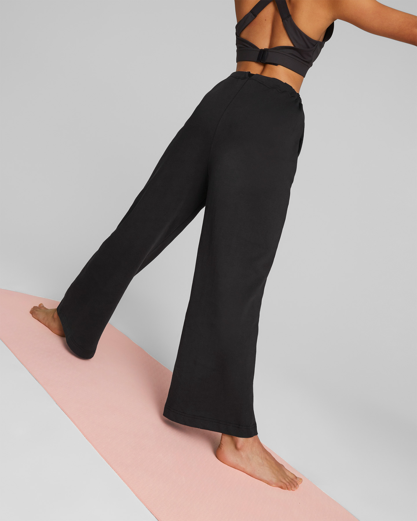 Pantalone training PUMA YOGA W - Nero - 3 | Cisalfa Sport