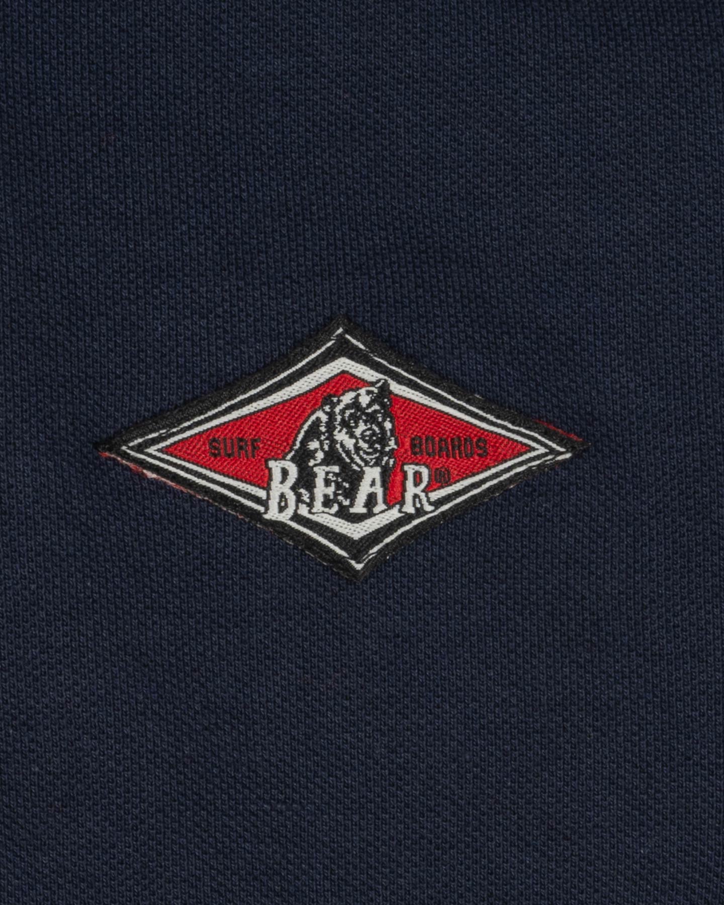 Polo BEAR ICONIC SMALL LOGO JR - Blu - 2 | Cisalfa Sport