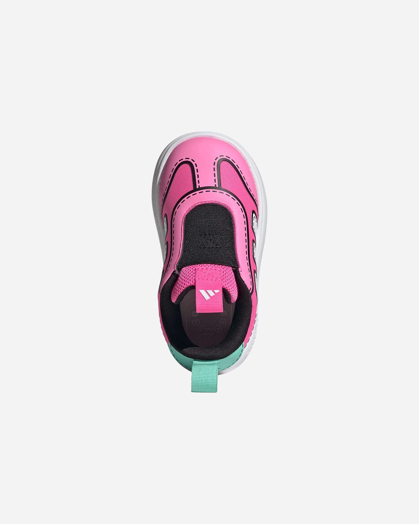 Scarpe sneakers ADIDAS CORE BUBBLE INF JR - Fucsia - 2 | Cisalfa Sport