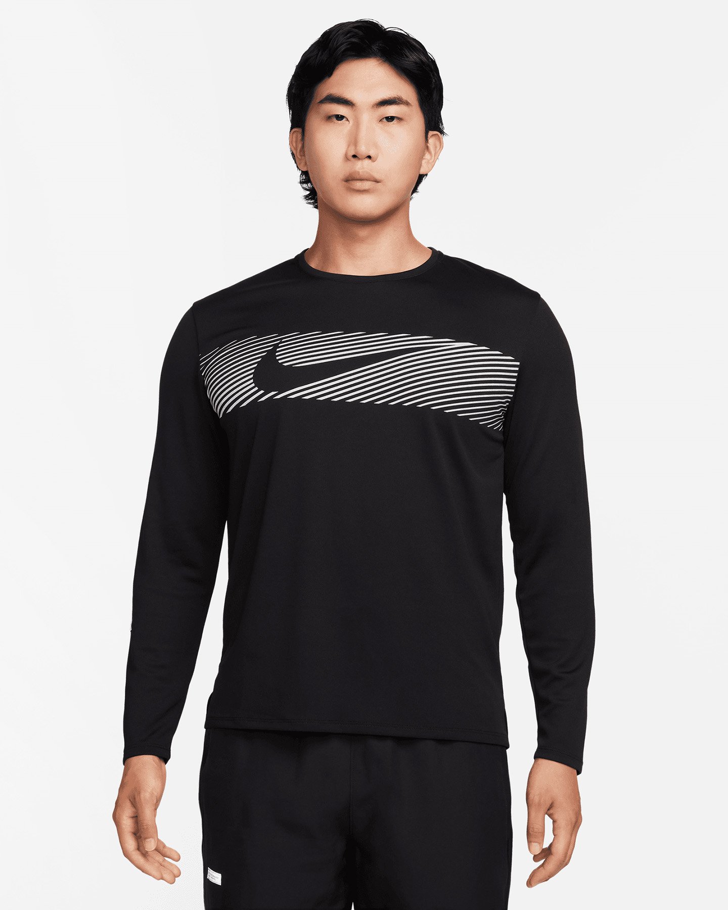 Maglia running NIKE MILER M - Nero - 0 | Cisalfa Sport