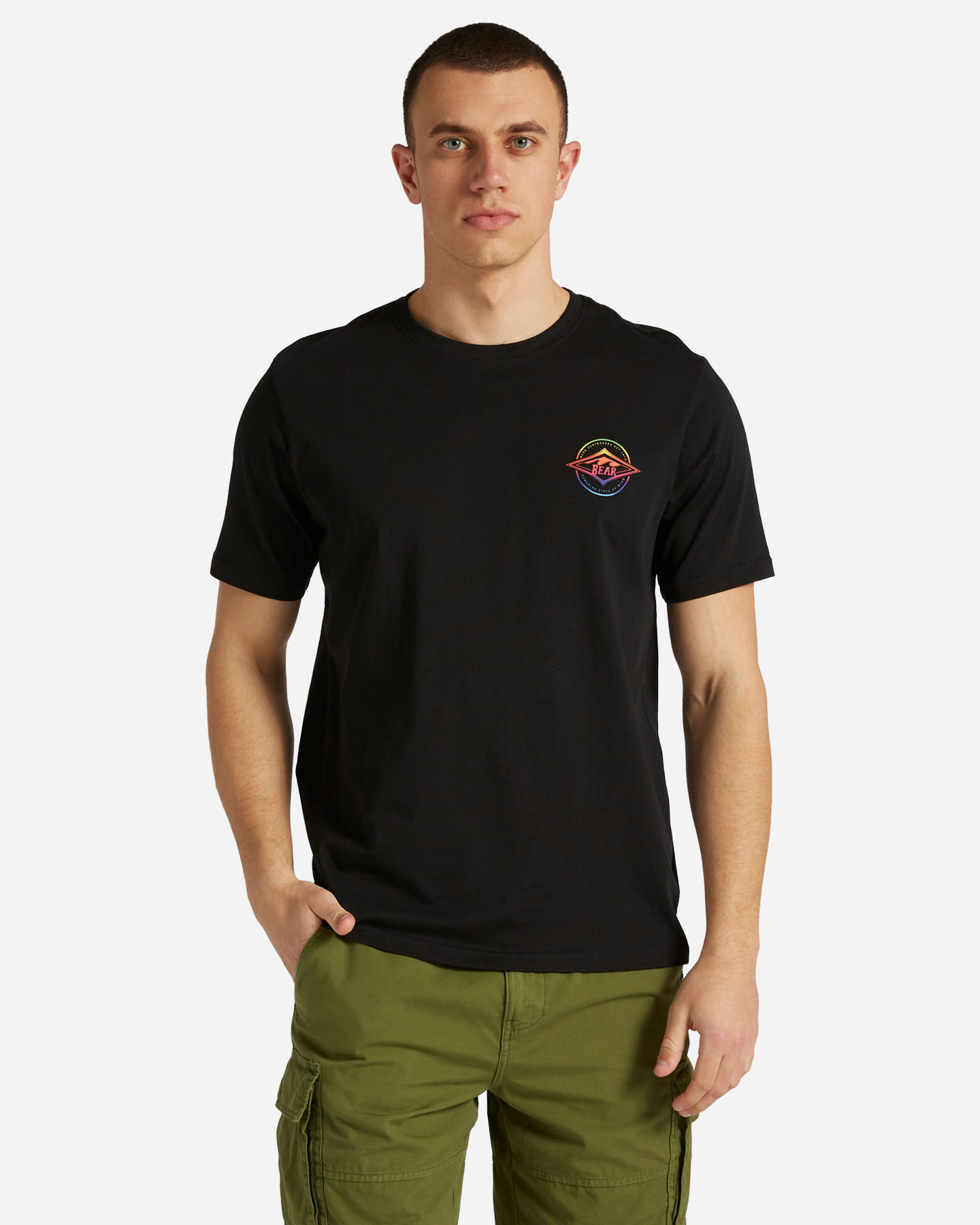 T-shirt BEAR GRAPHIC M - Nero - 0 | Cisalfa Sport