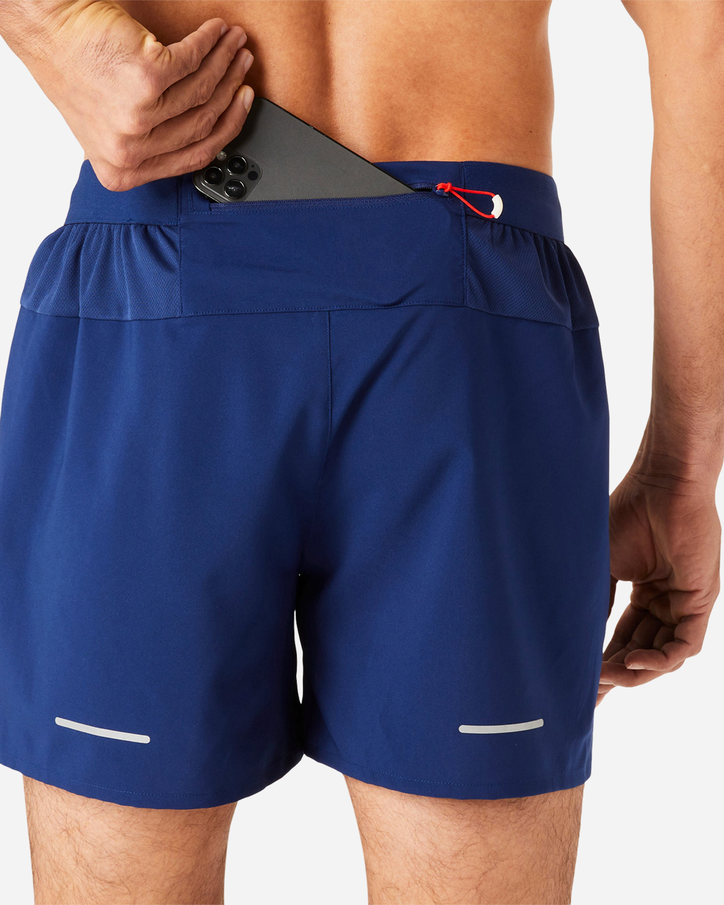 Short running ASICS ROAD 5IN M - Blu - 5 | Cisalfa Sport