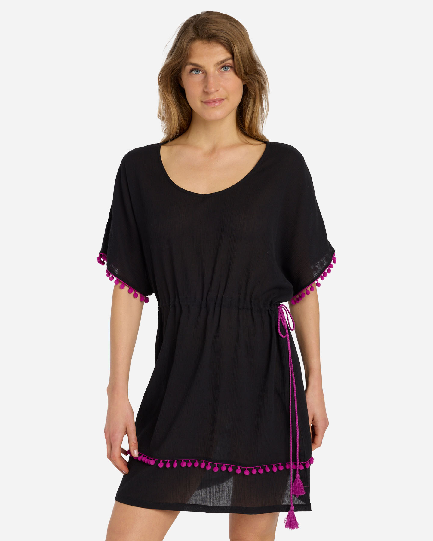 T-shirt ADMIRAL FRINGE GLOW W - Nero - 1 | Cisalfa Sport