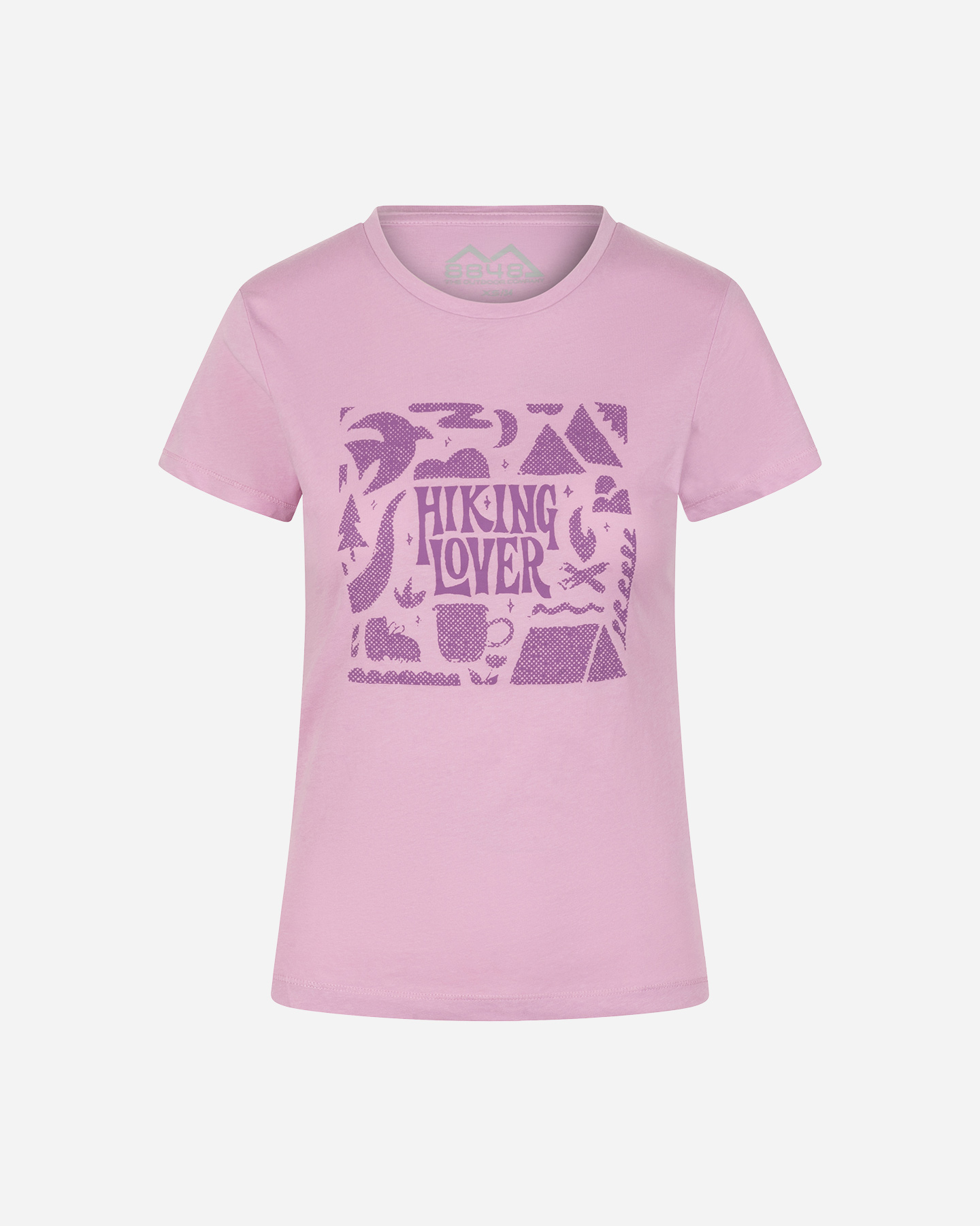 T-shirt 8848 MOUNTAIN ESSENTIAL W - Lilla - 0 | Cisalfa Sport