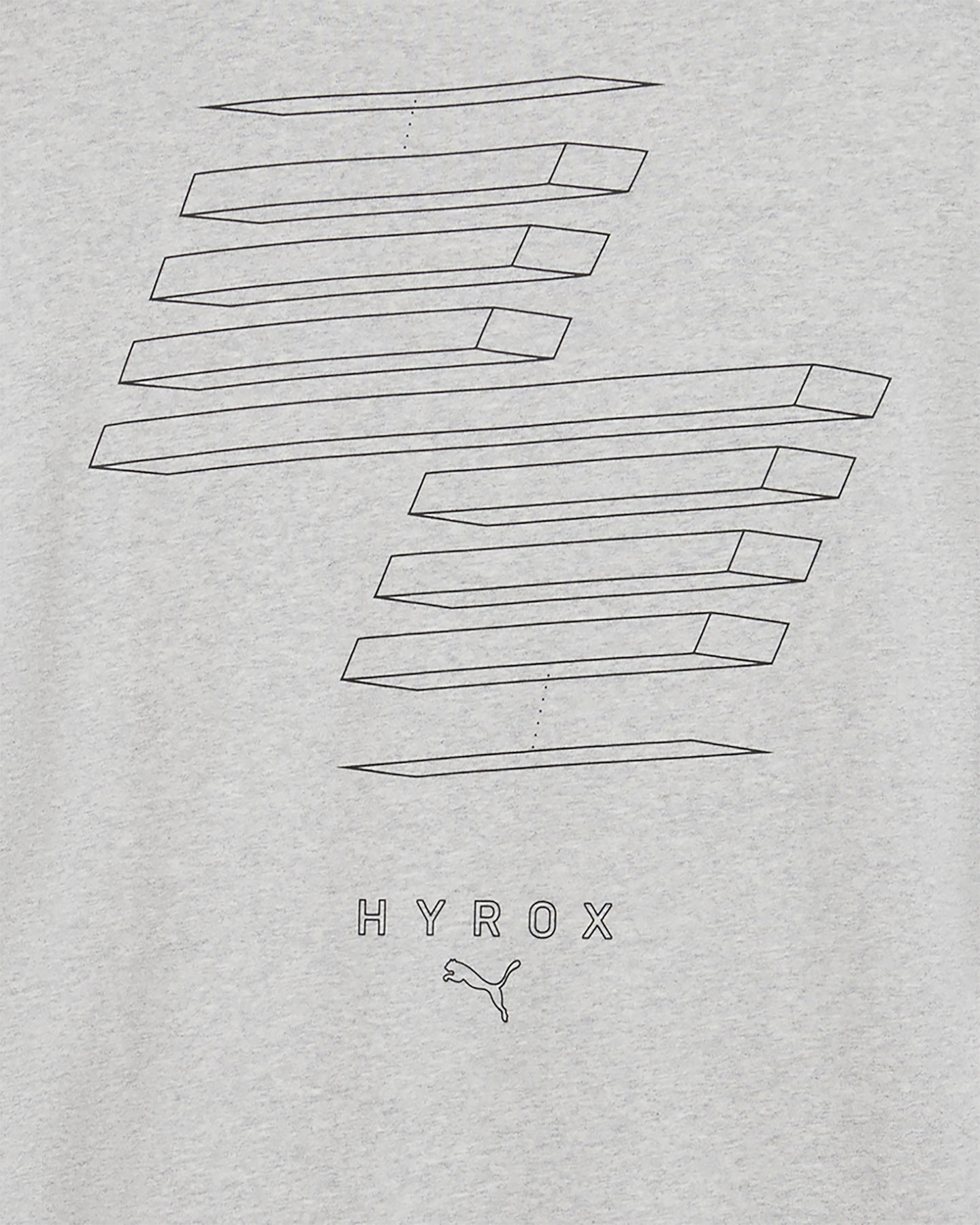T-shirt training PUMA HYROX LIFESTYLE M - Grigio - 2 | Cisalfa Sport