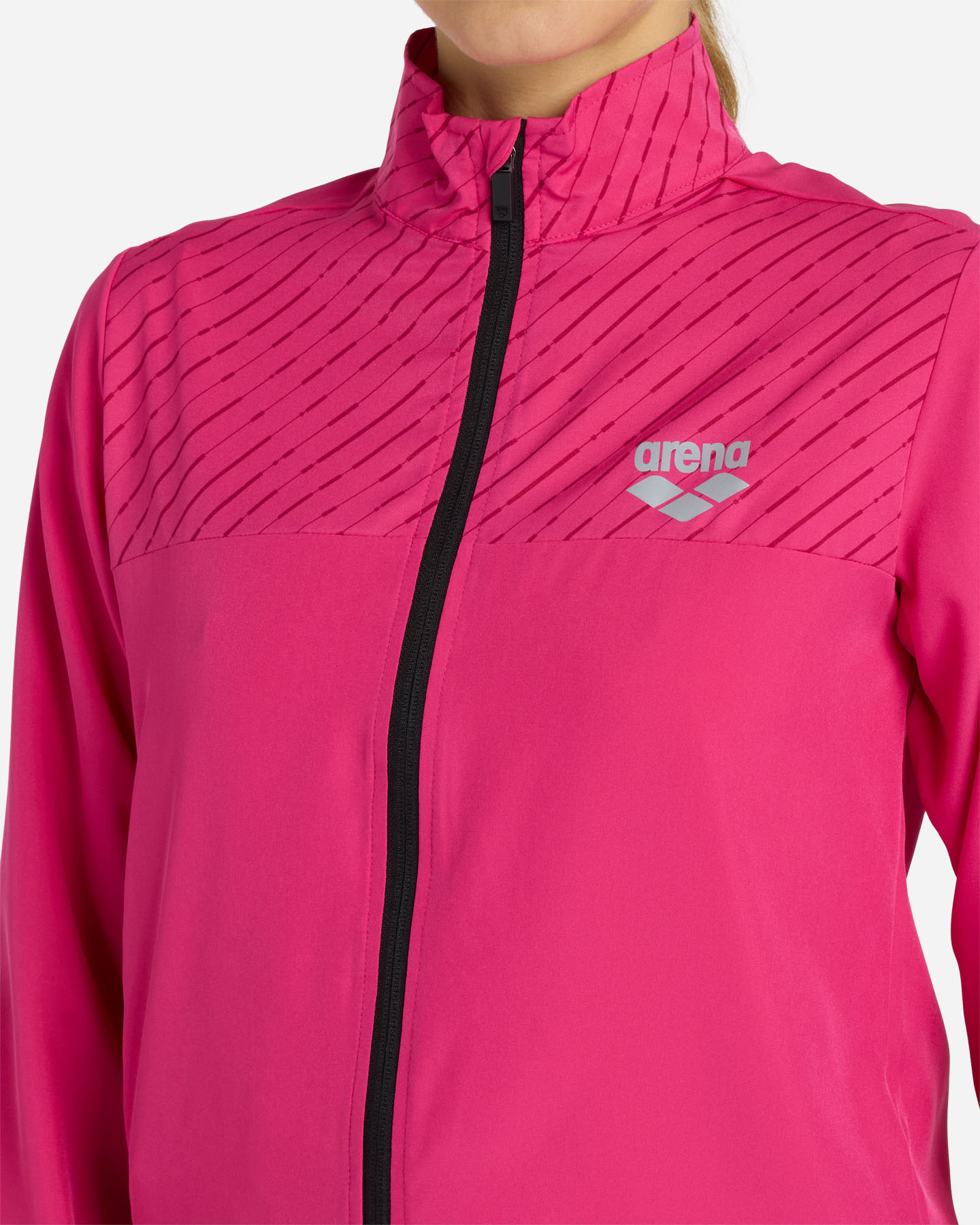 Giacca running ARENA ATHLETIC RUN W - Nero - 5 | Cisalfa Sport