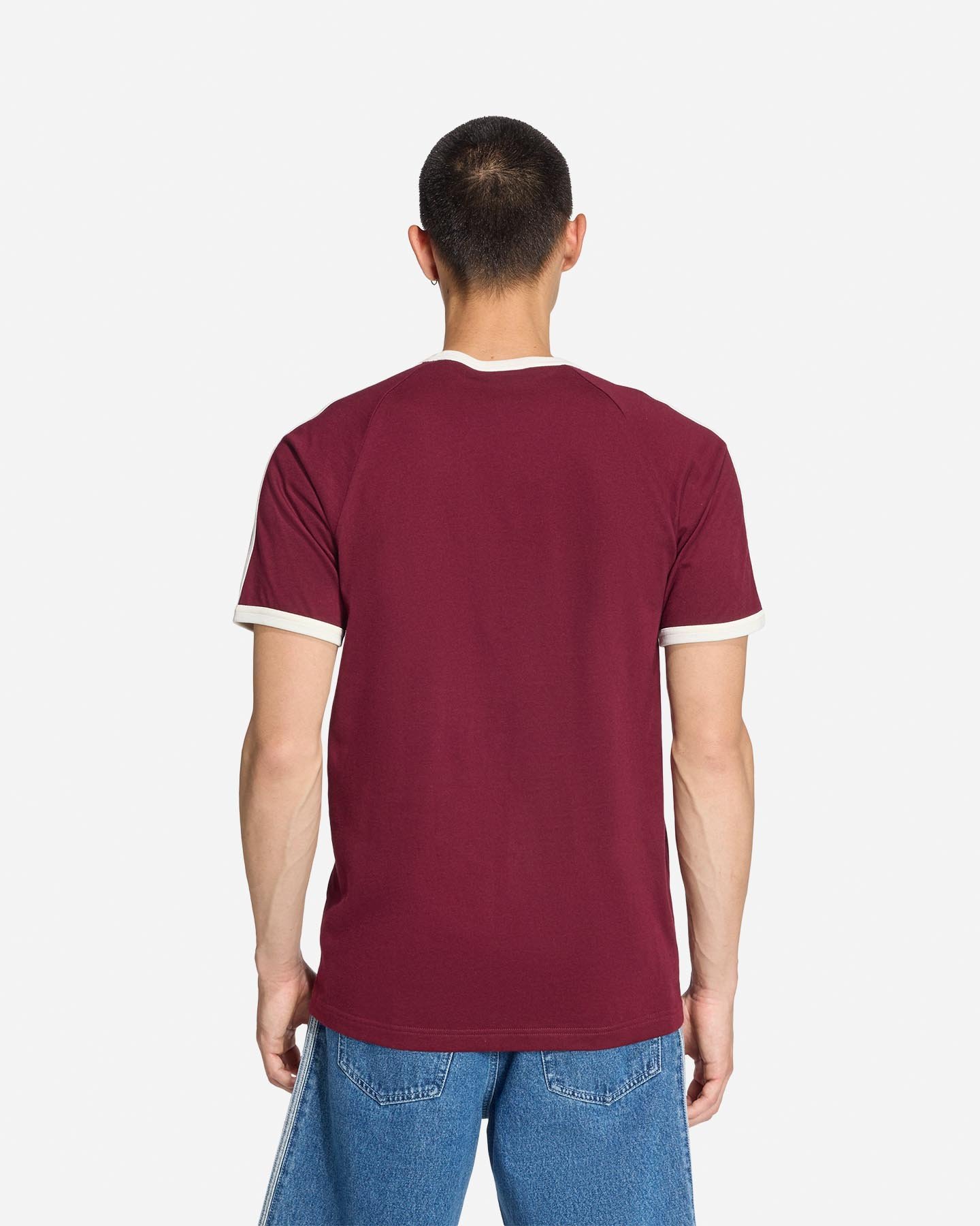 T-shirt ADIDAS ORIGINALS 3STRIPES M - Rosso - 2 | Cisalfa Sport
