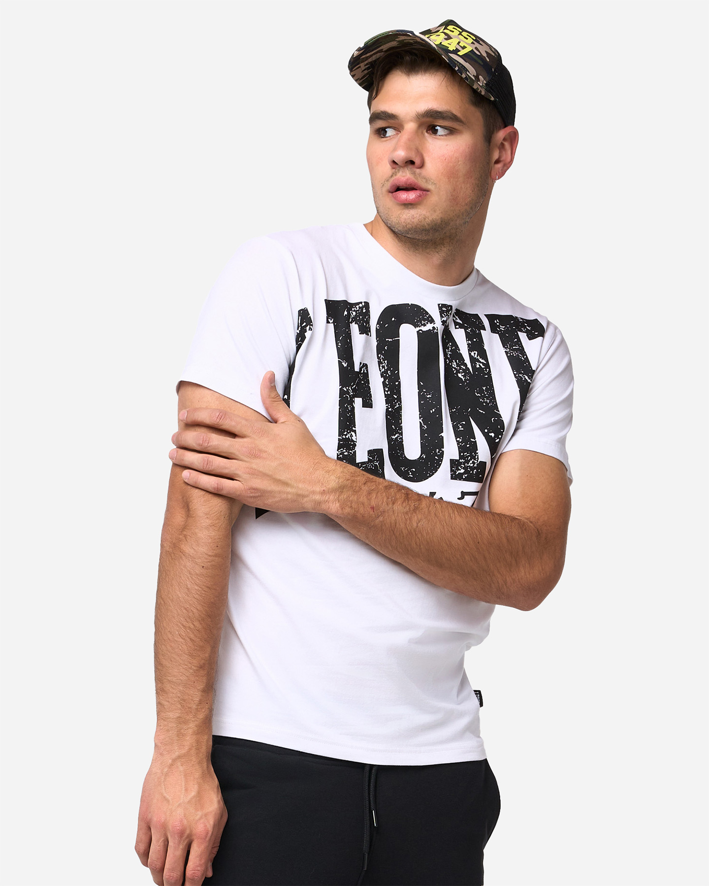 T-shirt LEONE BIG LOGO M - Bianco - 2 | Cisalfa Sport