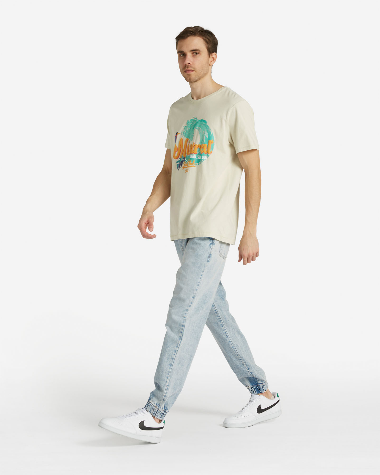 T-shirt MISTRAL SAND SEA SUN M - Verde - 3 | Cisalfa Sport