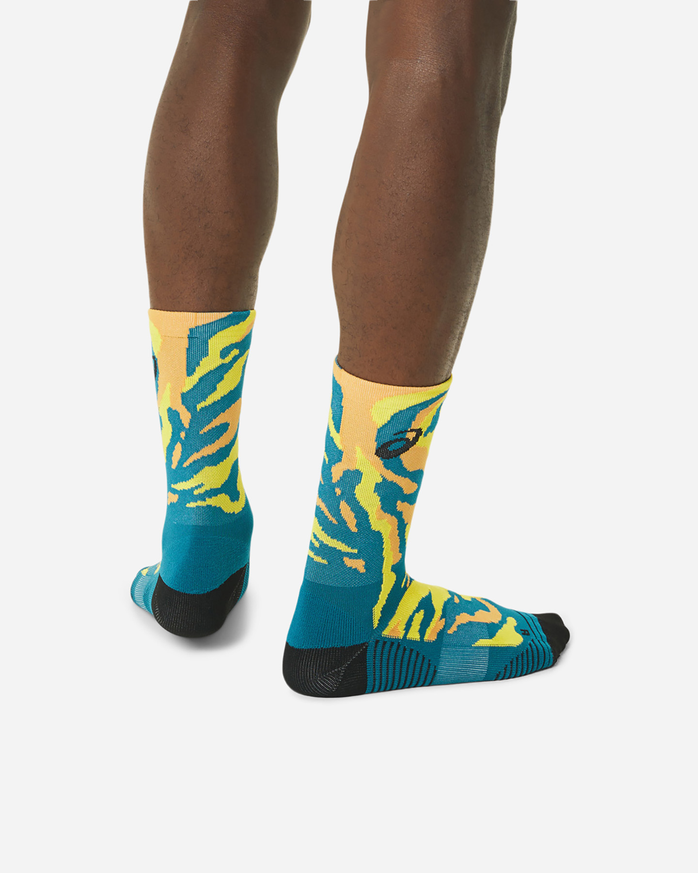 Calze running ASICS CUSHION QUARTER  - Giallo - 4 | Cisalfa Sport