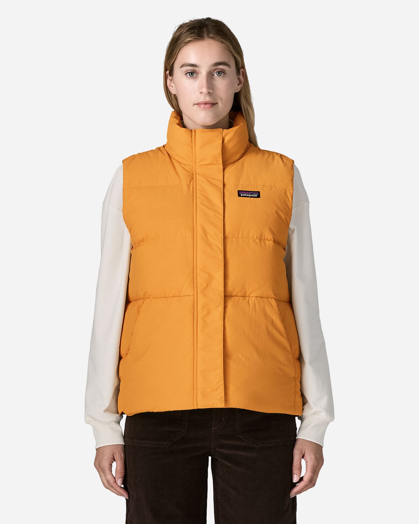 Sisar Down W - Gilet - Donna - Arancione
