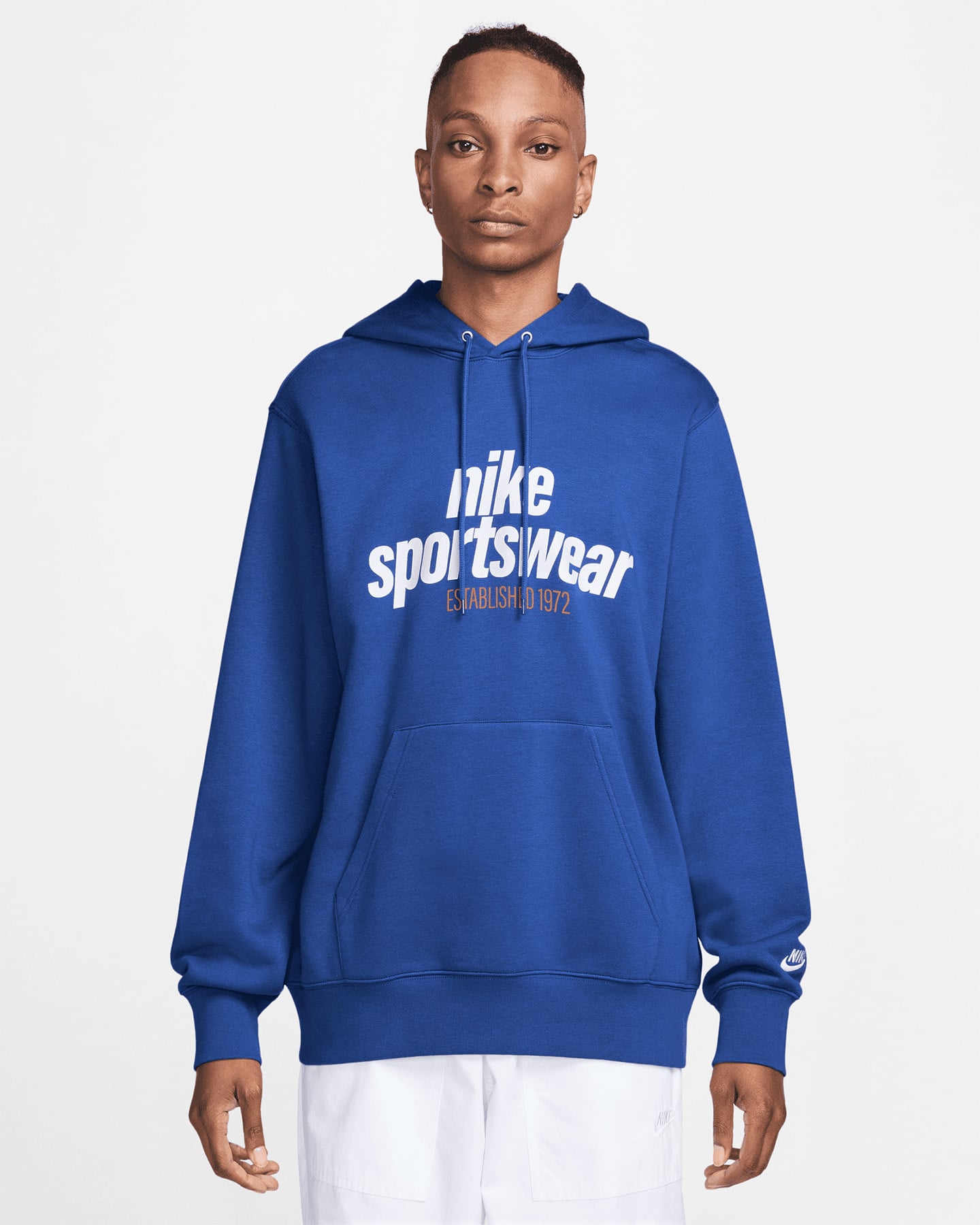 Felpa NIKE CLUB GFX M - Blu royal - 0 | Cisalfa Sport