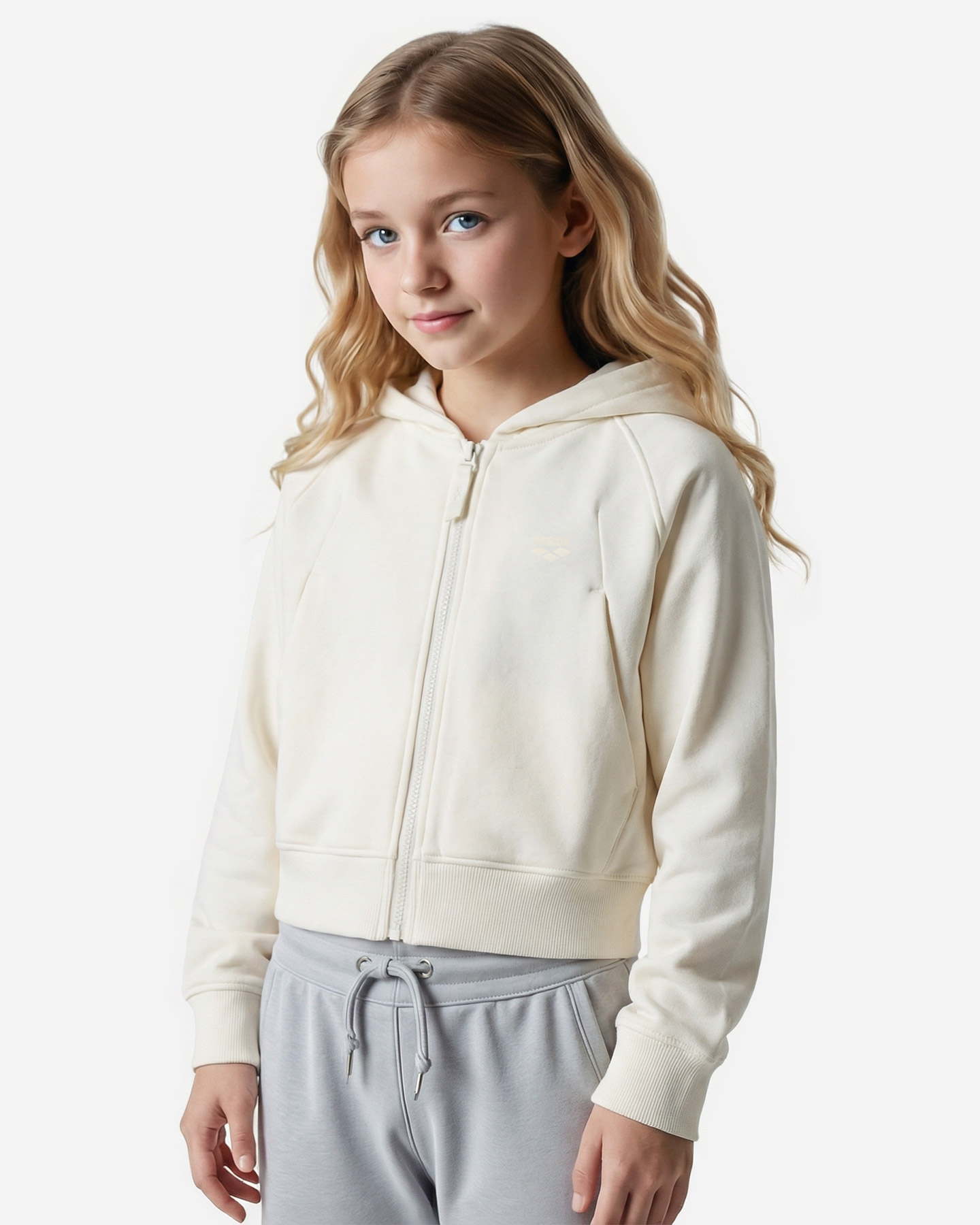 Felpa ARENA ATHLETIC PROGRESS JR - Beige - 2 | Cisalfa Sport