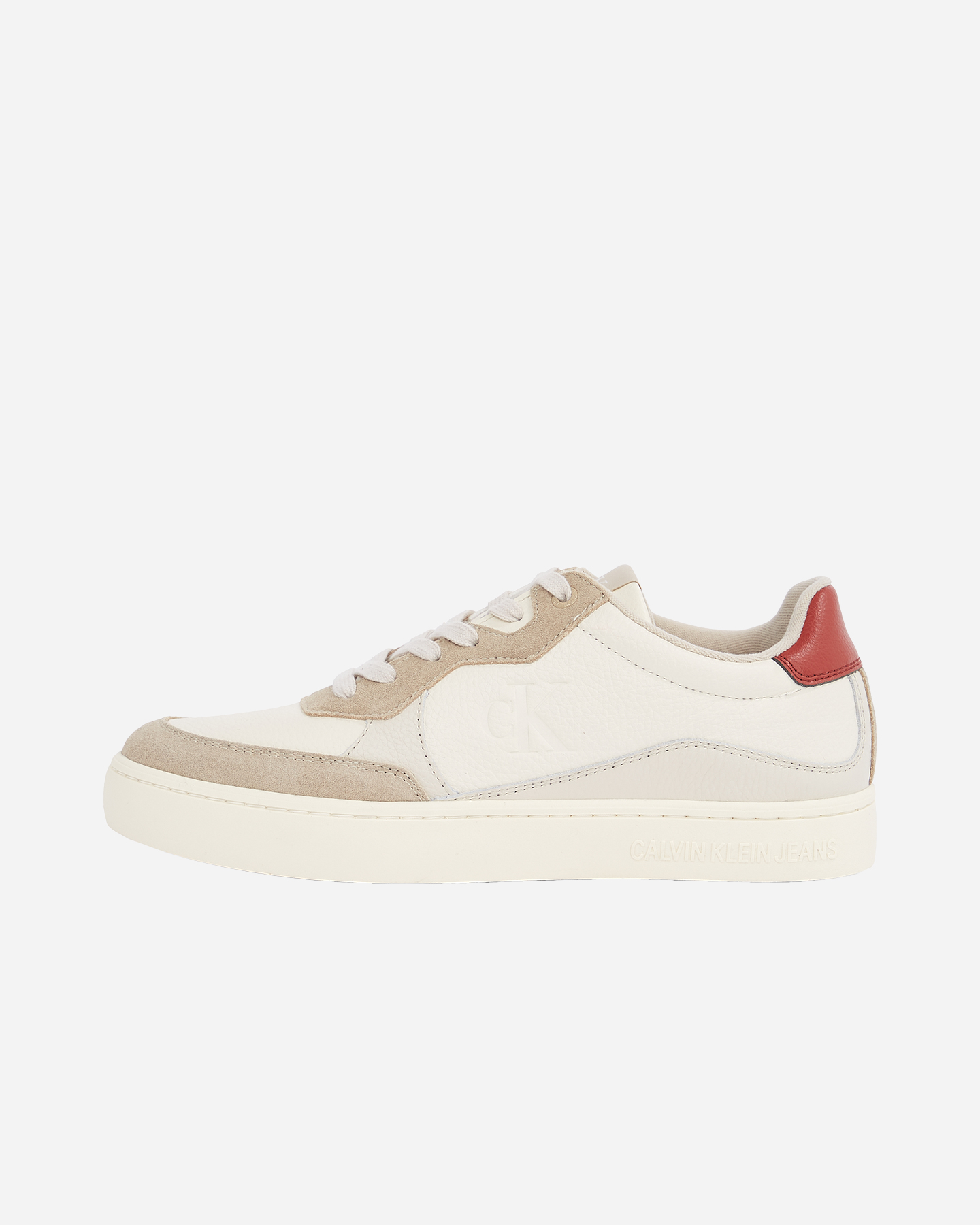 Scarpe sneakers CALVIN KLEIN JEANS CLASSIC CUPSOLE M - Bianco - 4 | Cisalfa Sport