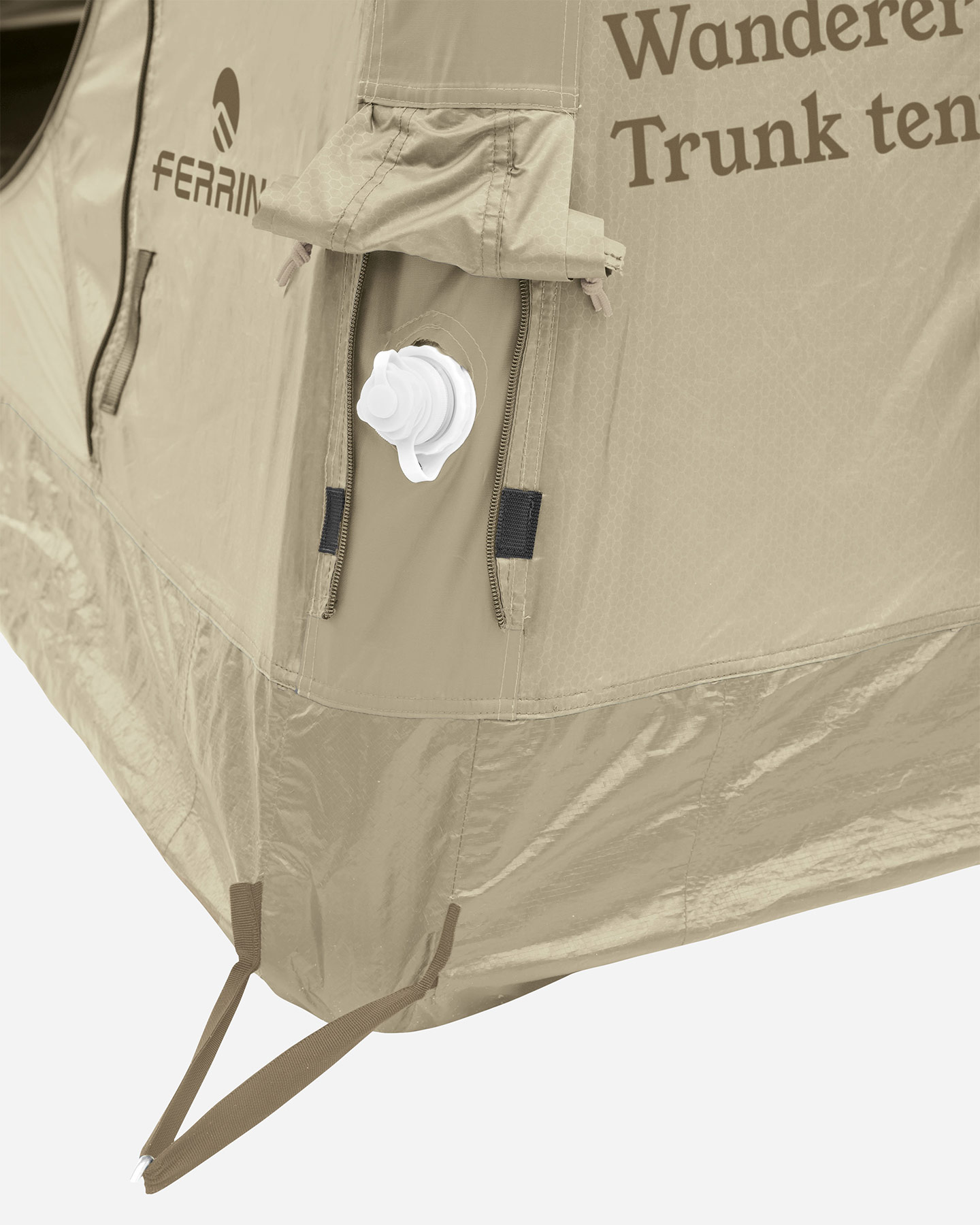 Tenda FERRINO WANDERER TRUNK  - Beige - 3 | Cisalfa Sport