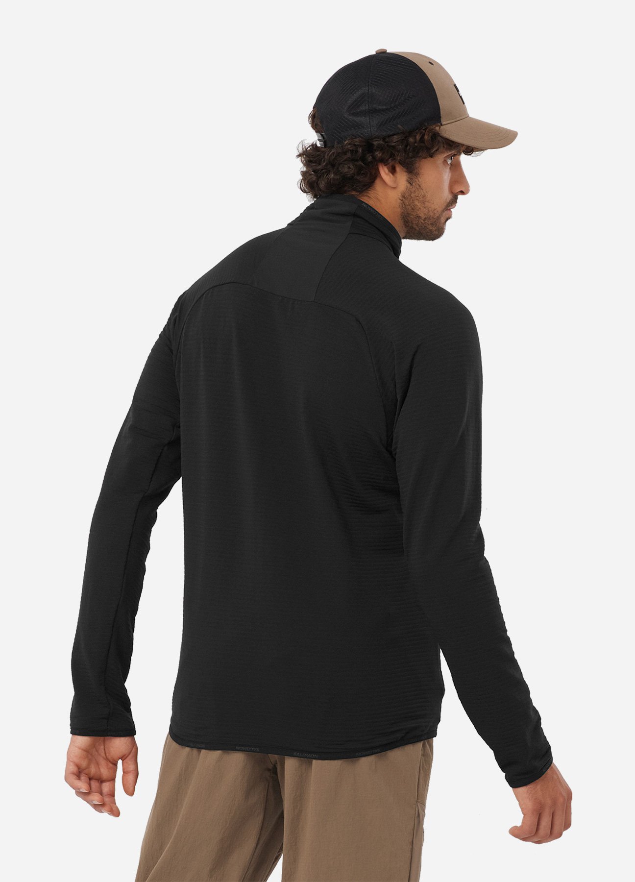 Pile SALOMON ESSENTIAL LIGHTWARM M - Nero - 3 | Cisalfa Sport