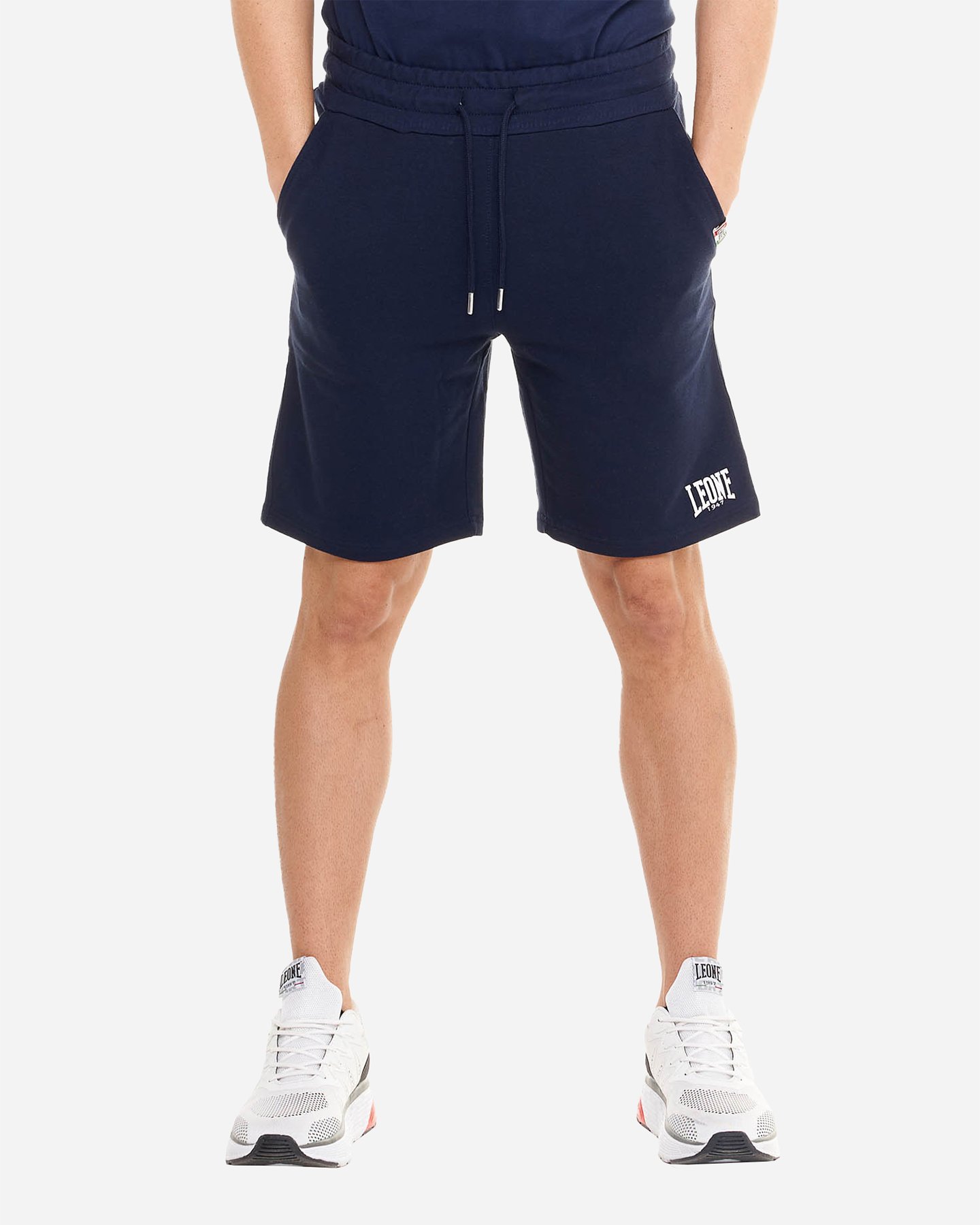 Pantaloncini LEONE SMALL LOGO M - Blu Navy - 0 | Cisalfa Sport