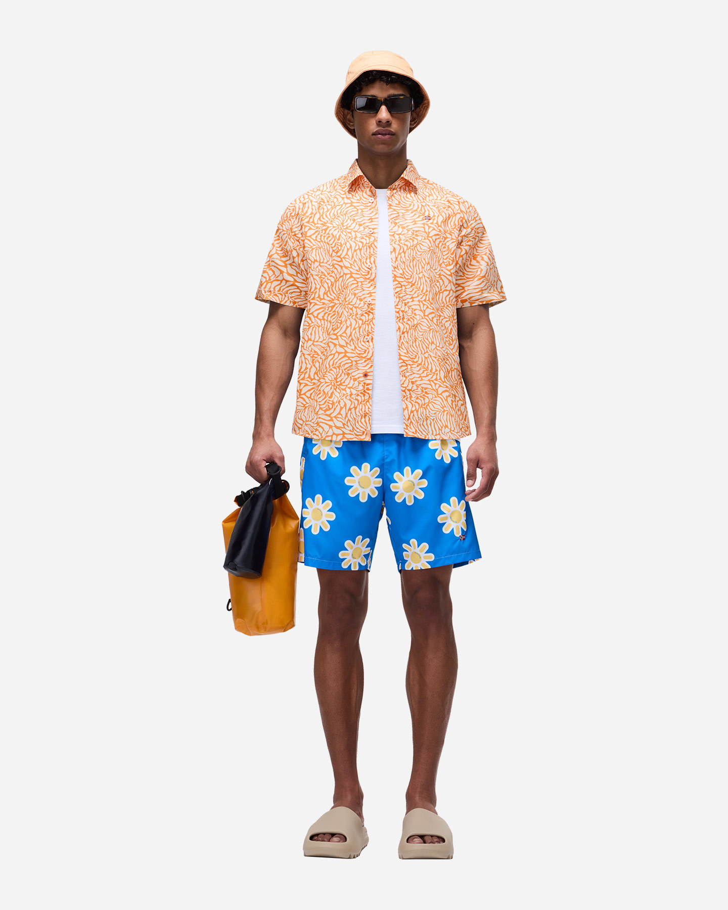 Camicia NAPAPIJRI RONGE M - Arancione - 4 | Cisalfa Sport