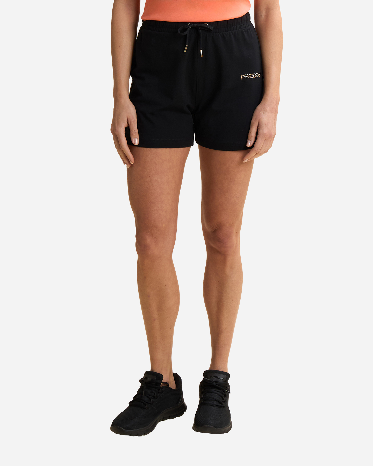Pantaloncini FREDDY SMALL LOGO W - Nero - 2 | Cisalfa Sport
