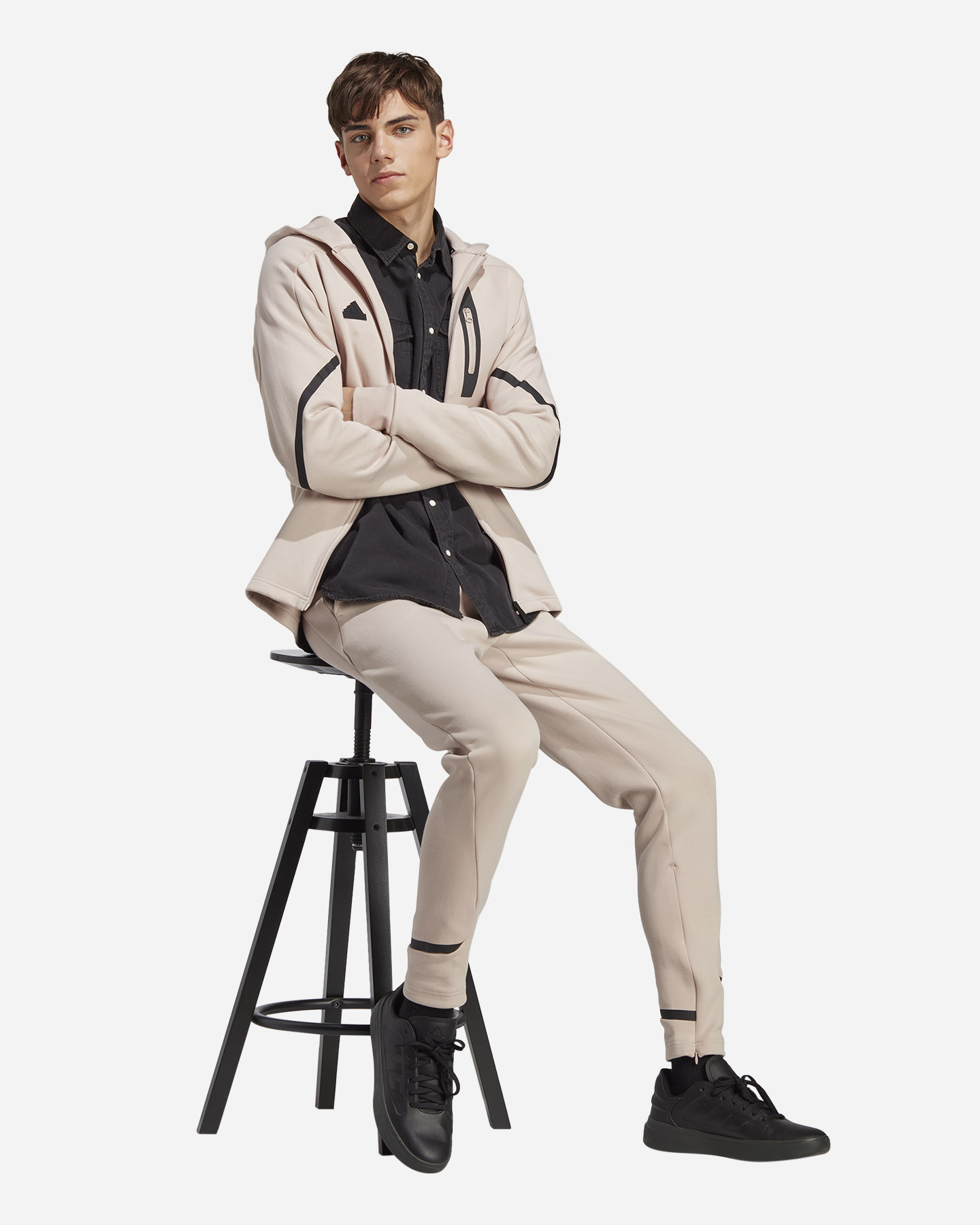 Felpa ADIDAS D4GMDY M - Beige - 5 | Cisalfa Sport