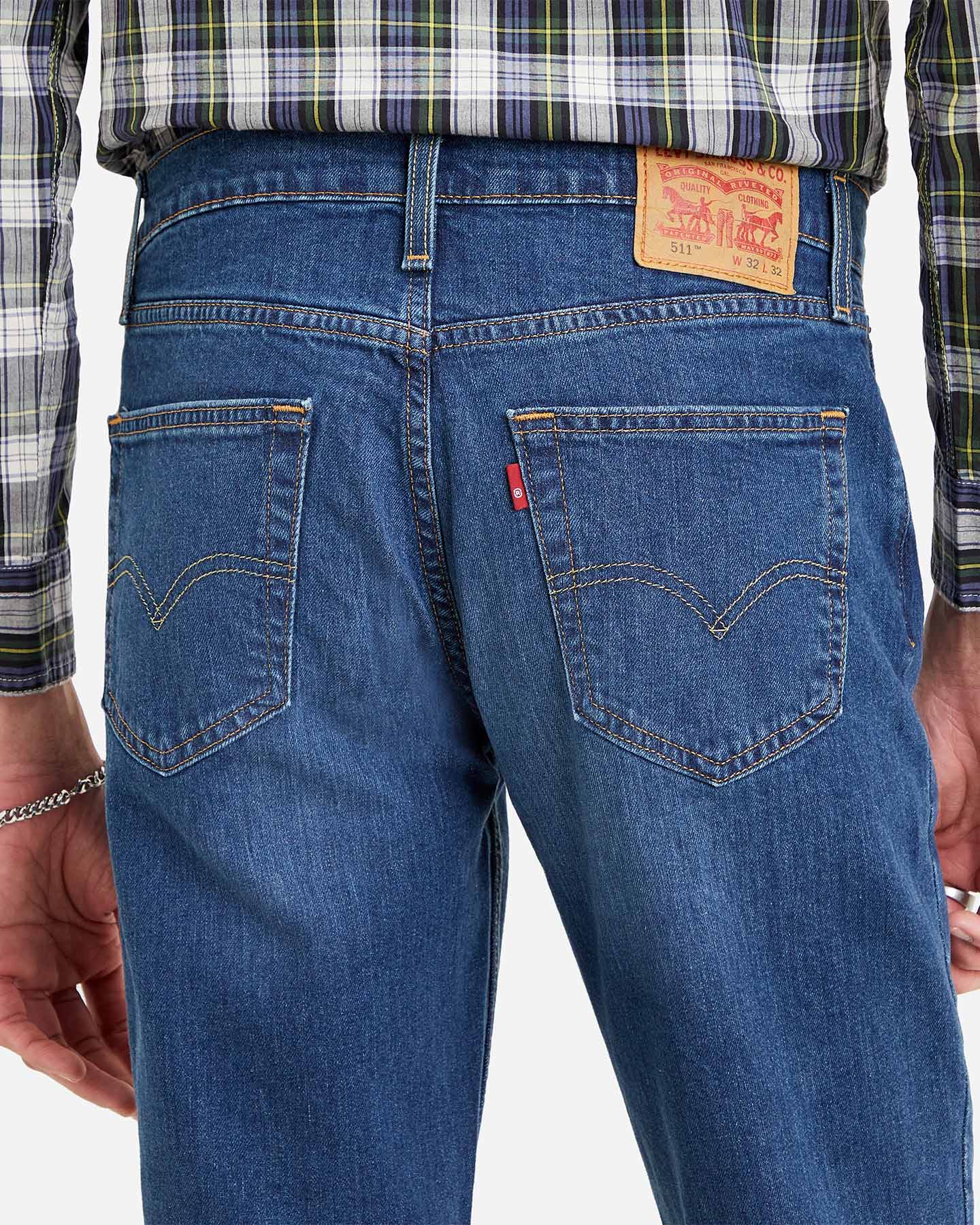 Jeans LEVI'S 511 M - Bianco - 3 | Cisalfa Sport