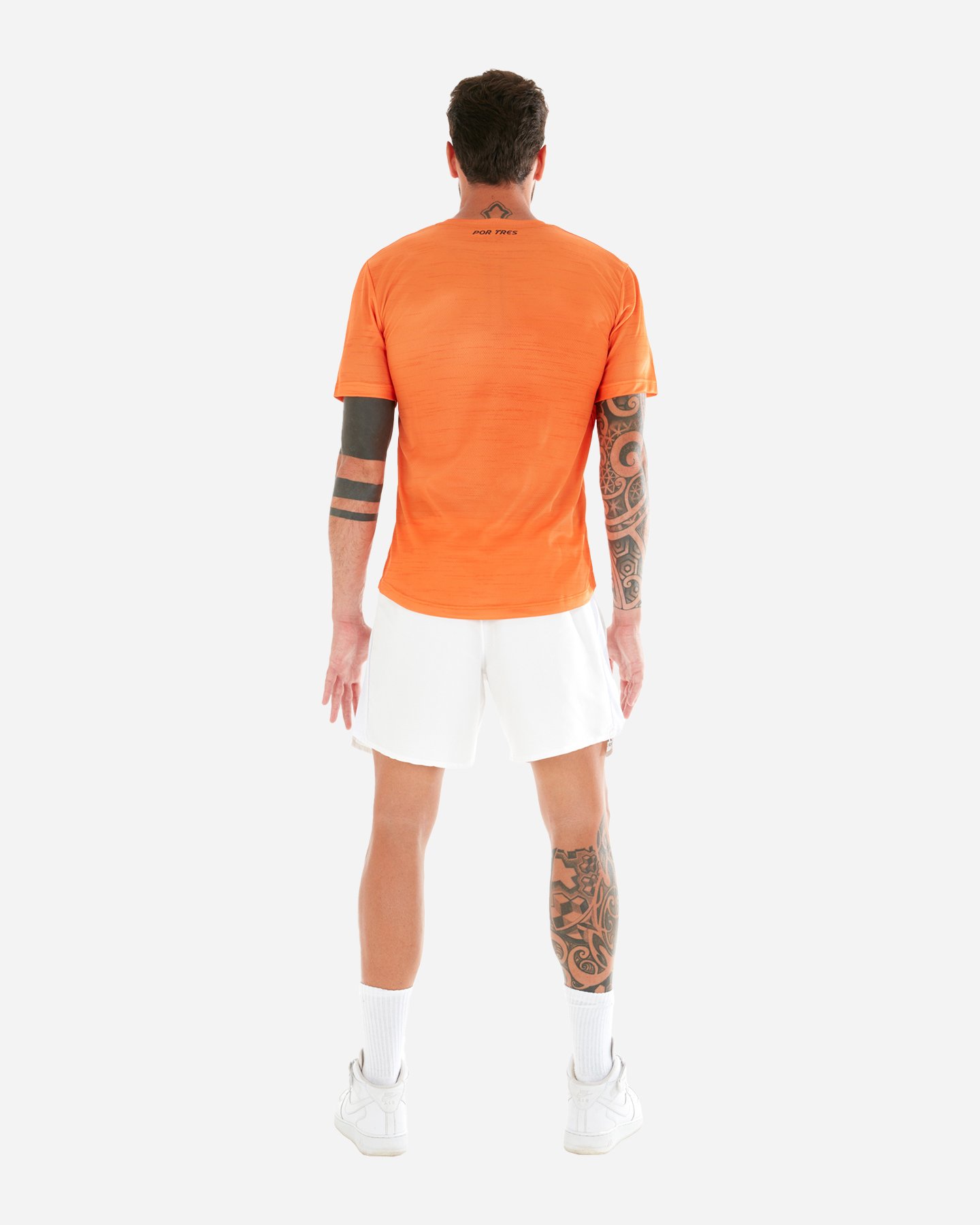 T-shirt tennis X3 POR TRES MADRID M - Arancione - 2 | Cisalfa Sport