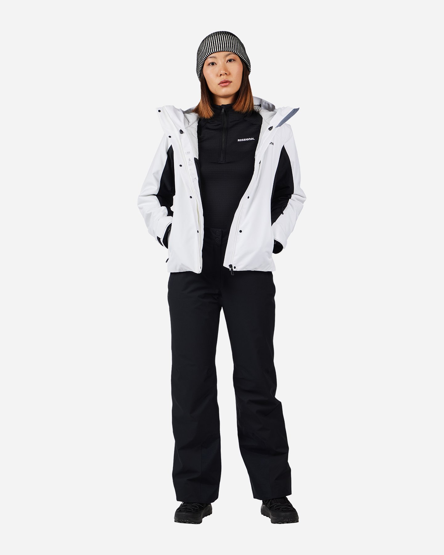 Pantalone sci ROSSIGNOL INSULATED PPRIMALOFT W - Nero - 3 | Cisalfa Sport