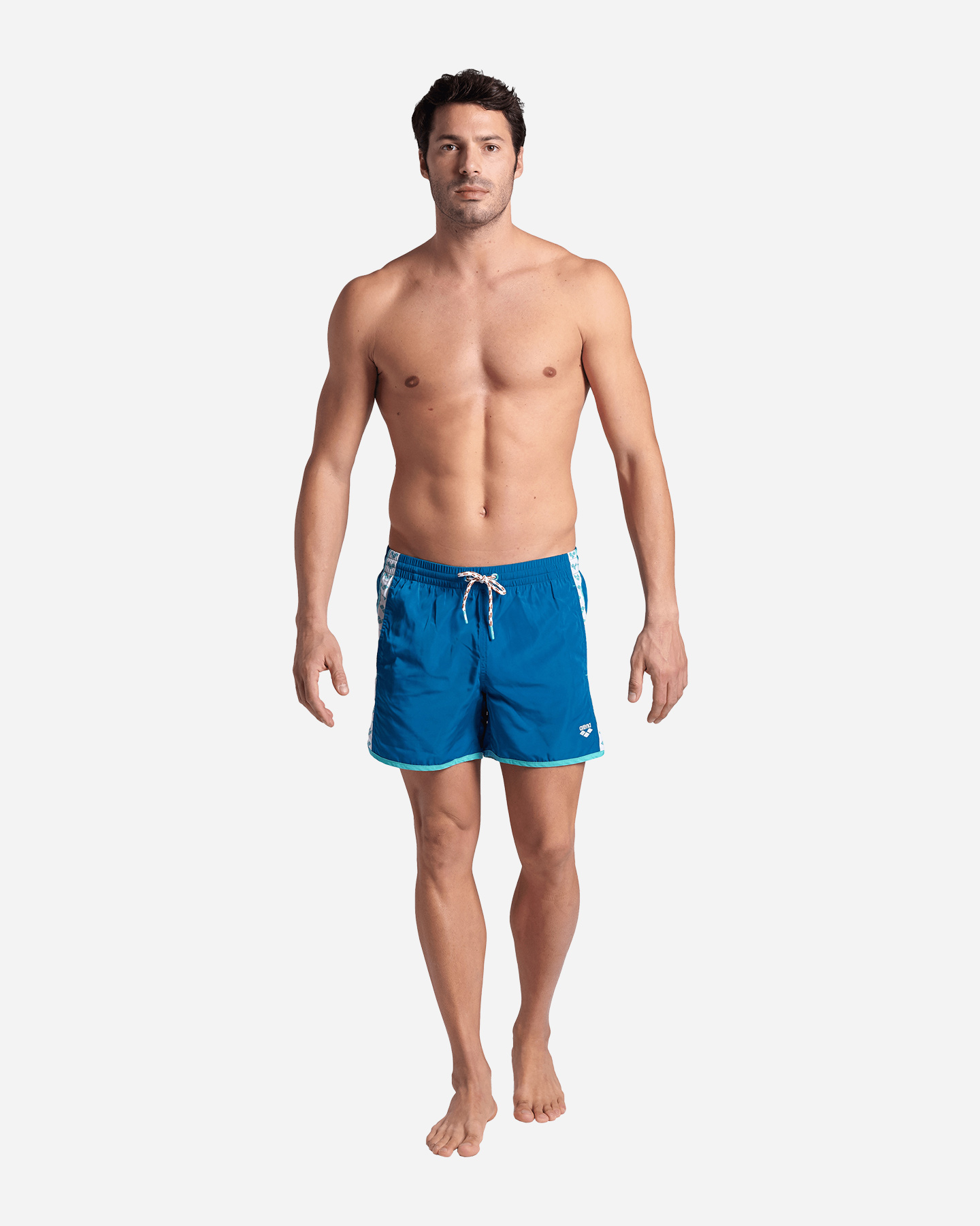Boxer mare ARENA TEAM STRIPE M - Blu - 2 | Cisalfa Sport