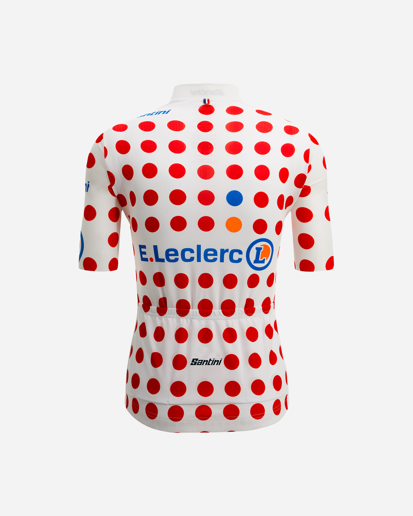 Maglia ciclismo SANTINI TOUR DE FRANCE A POIS 25 MC M - Bianco - 2 | Cisalfa Sport
