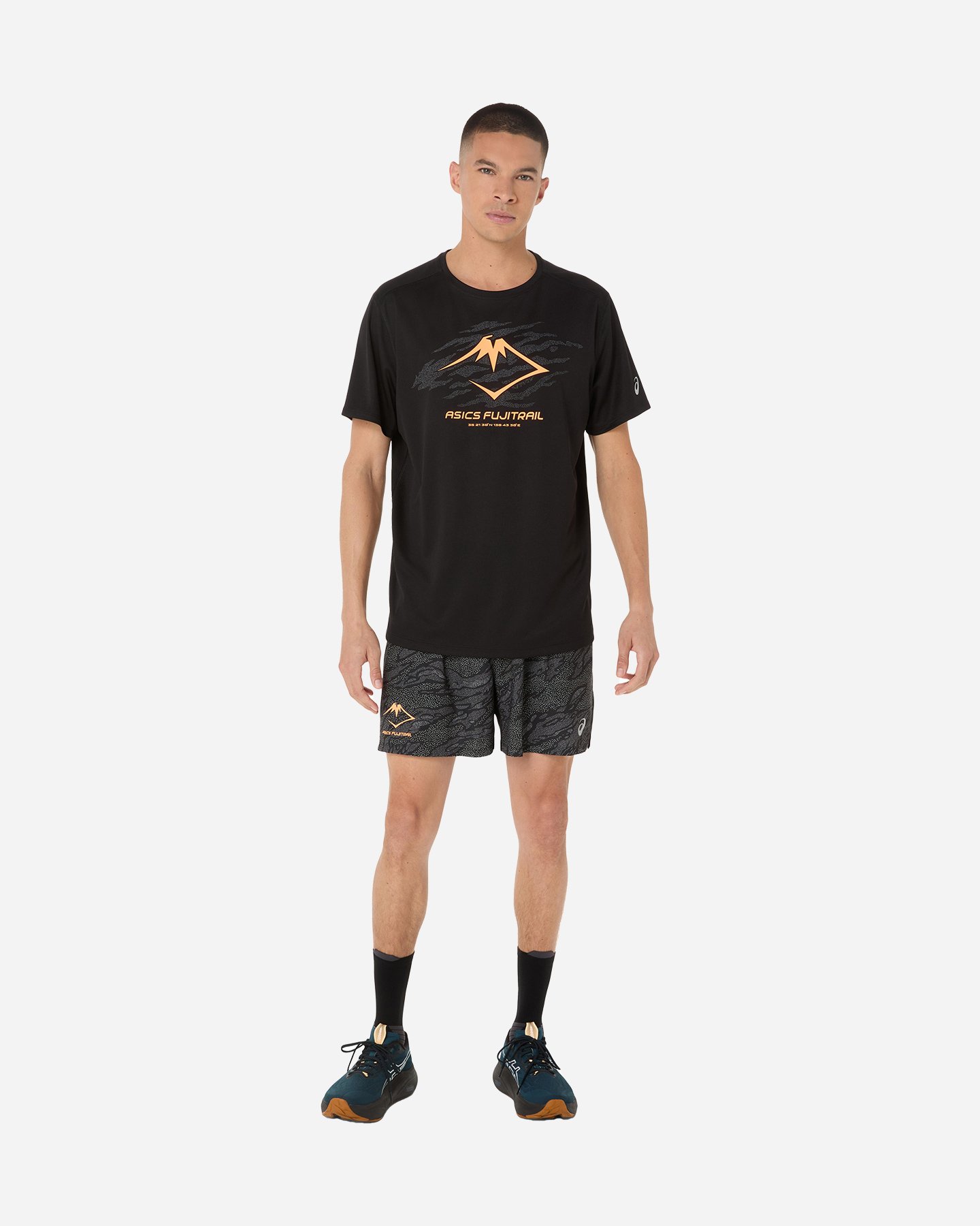 T-shirt running ASICS FUJITRAIL M - Nero - 3 | Cisalfa Sport