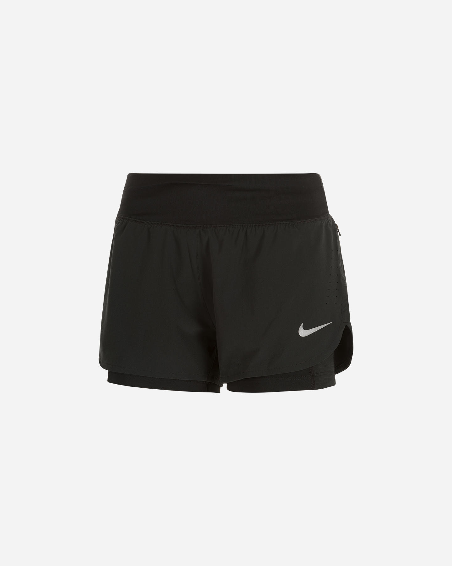 Short running NIKE 2-IN-1 RUNNING W - Nero - 0 | Cisalfa Sport