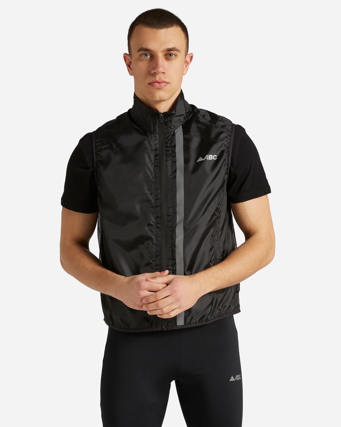 Giacca running ABC AIR M - Nero - 0 | Cisalfa Sport