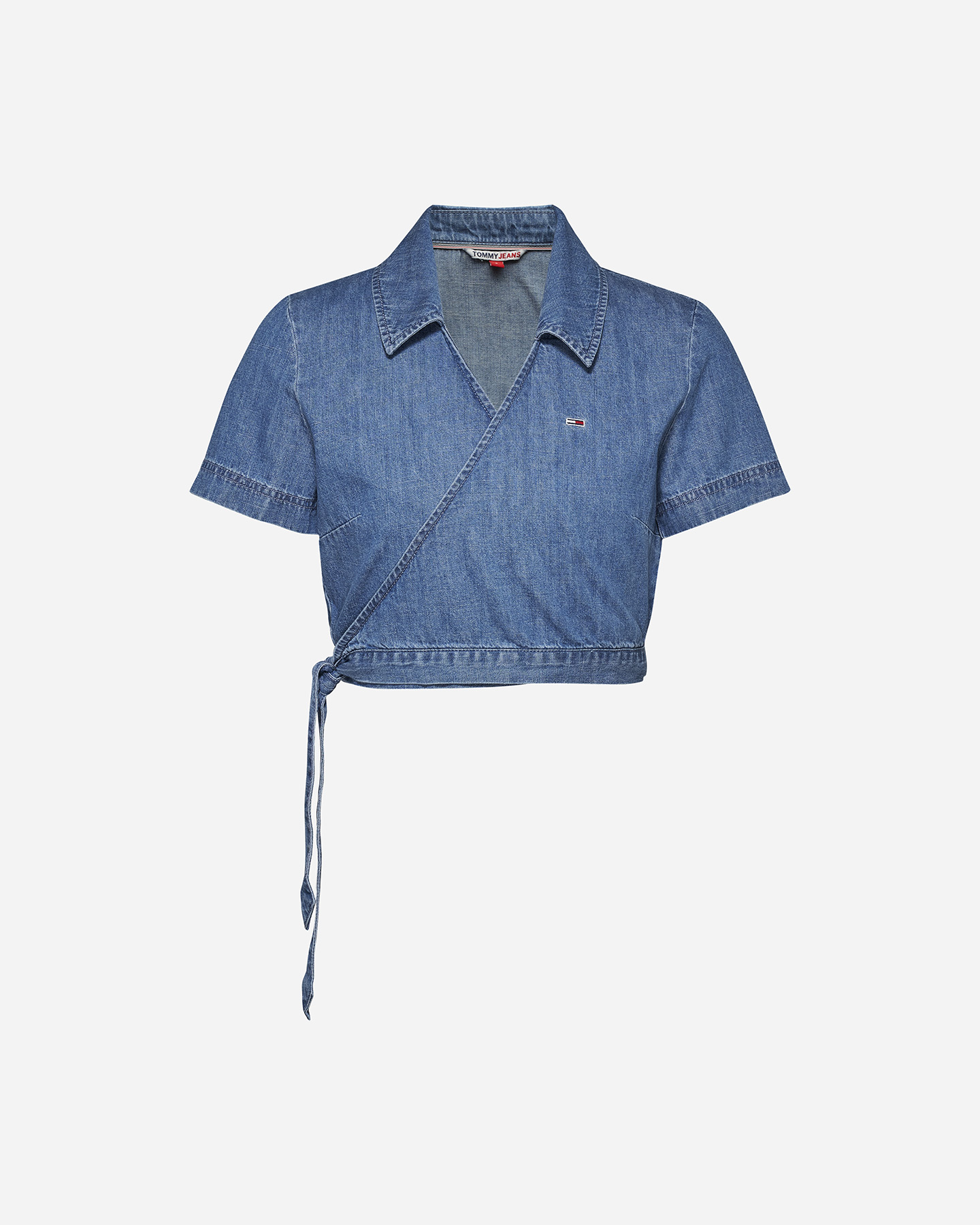 Camicia TOMMY HILFIGER CHAMBRAY CROSSED W - Denim - 0 | Cisalfa Sport