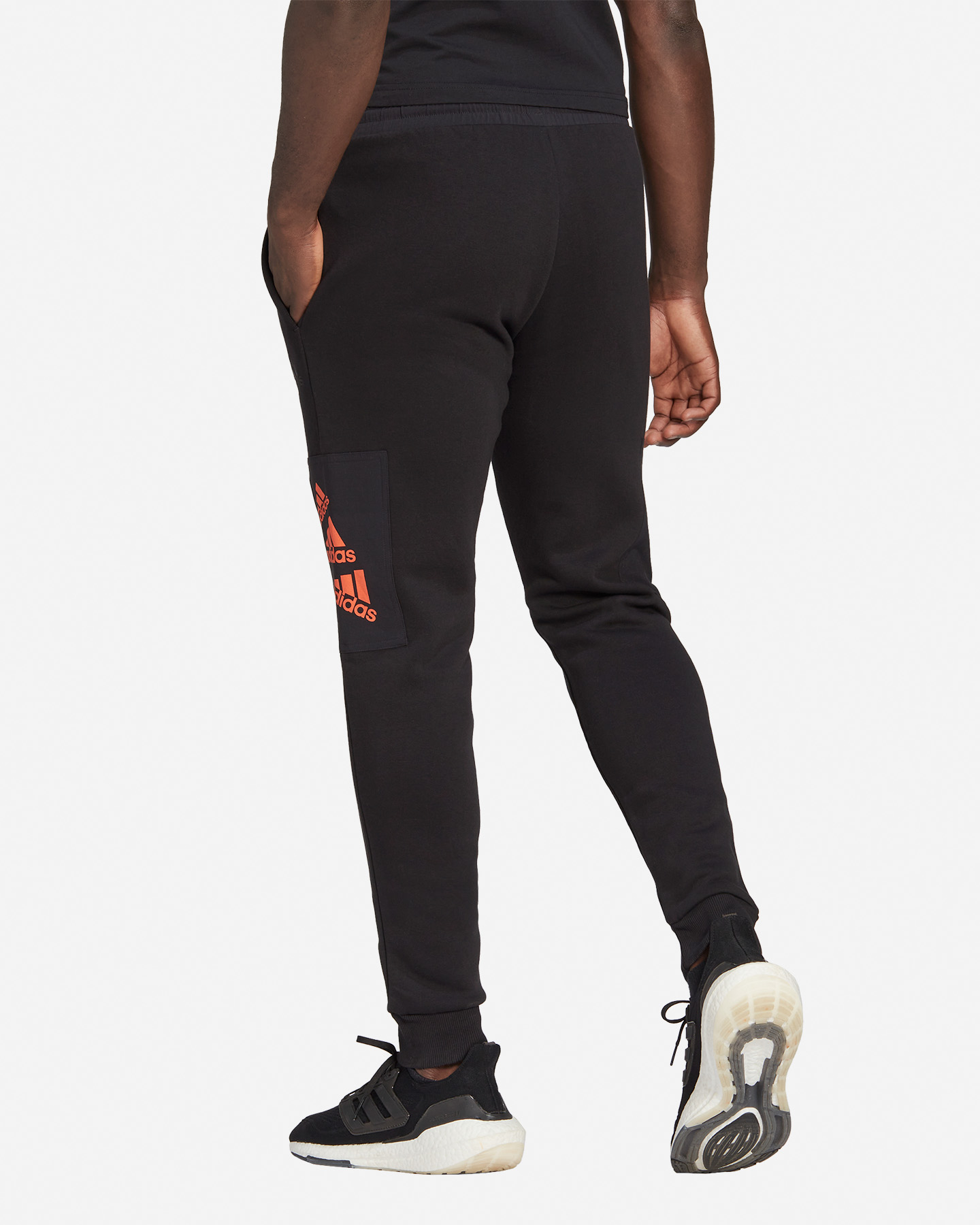 Pantalone ADIDAS BRANDLOVE CUFFS M - Nero - 3 | Cisalfa Sport