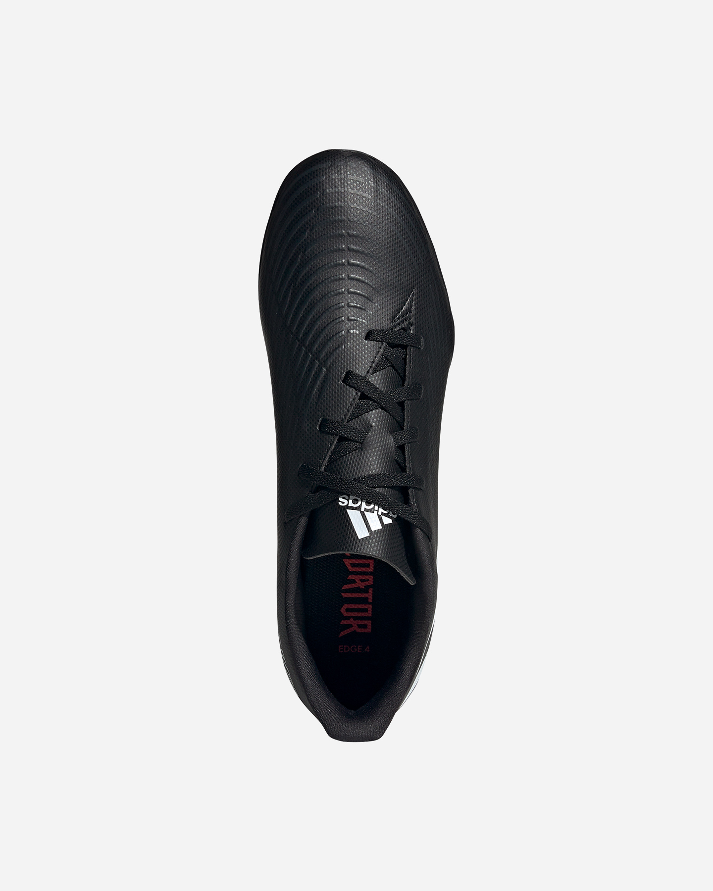 Scarpe calcio ADIDAS PREDATOR EDGE.4 TF M - Nero - 2 | Cisalfa Sport