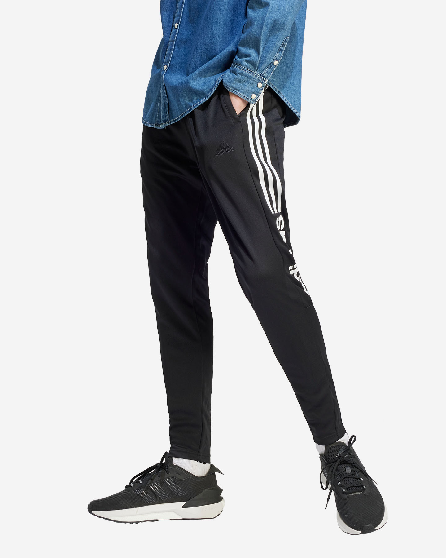 Pantalone ADIDAS 3 STRIPES LOGO M - Nero - 1 | Cisalfa Sport