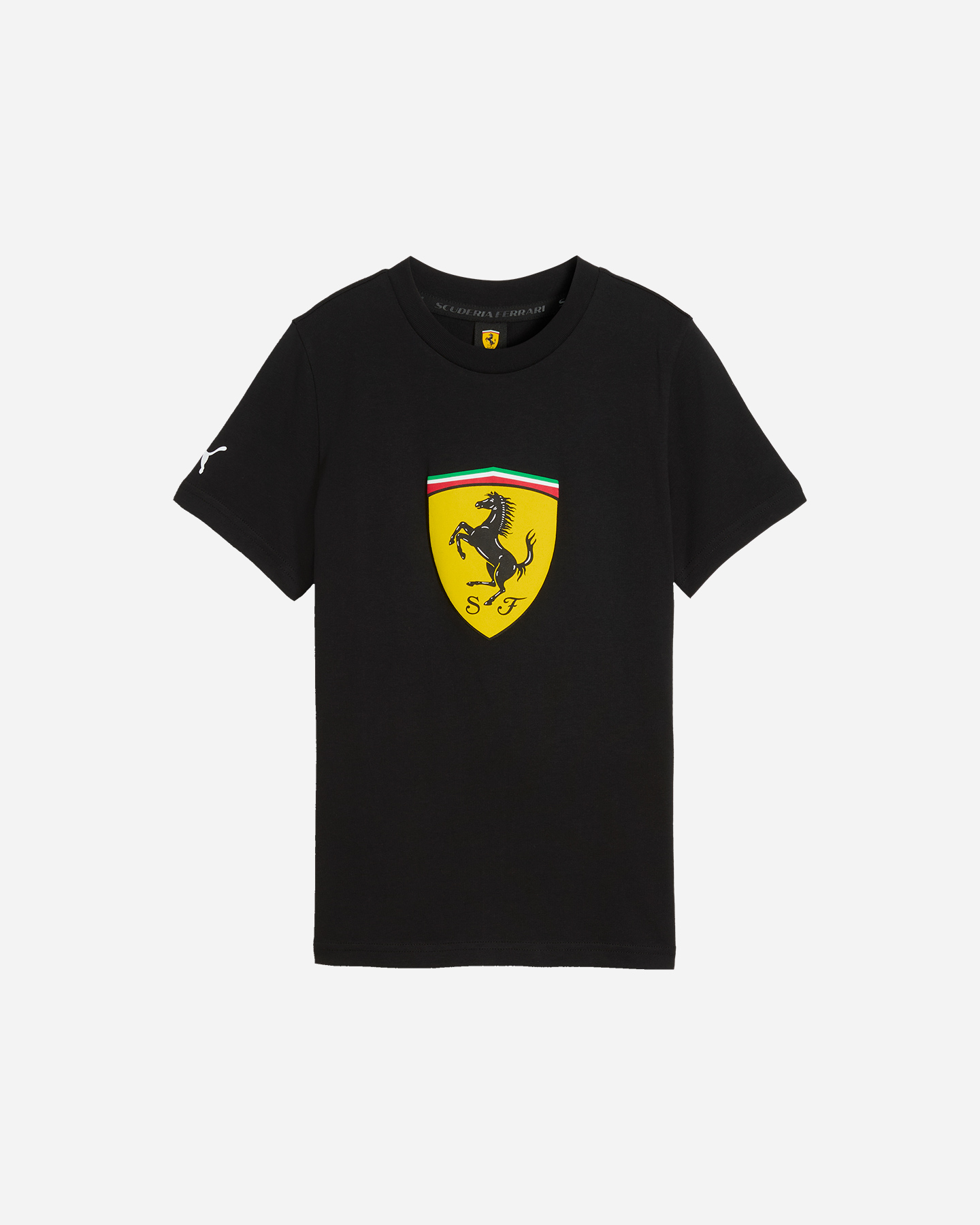 Fanwear PUMA FERRARI SPORTSW COLORED SHIELD JR - Nero - 0 | Cisalfa Sport