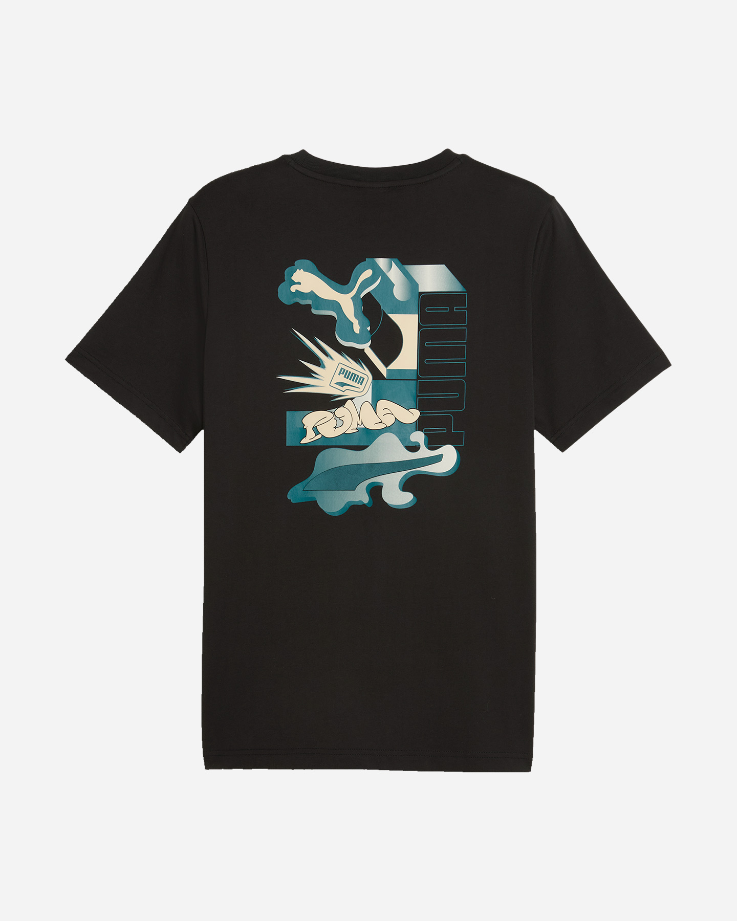 T-shirt PUMA CLASS BRAND LOVE GFX M - Nero - 1 | Cisalfa Sport